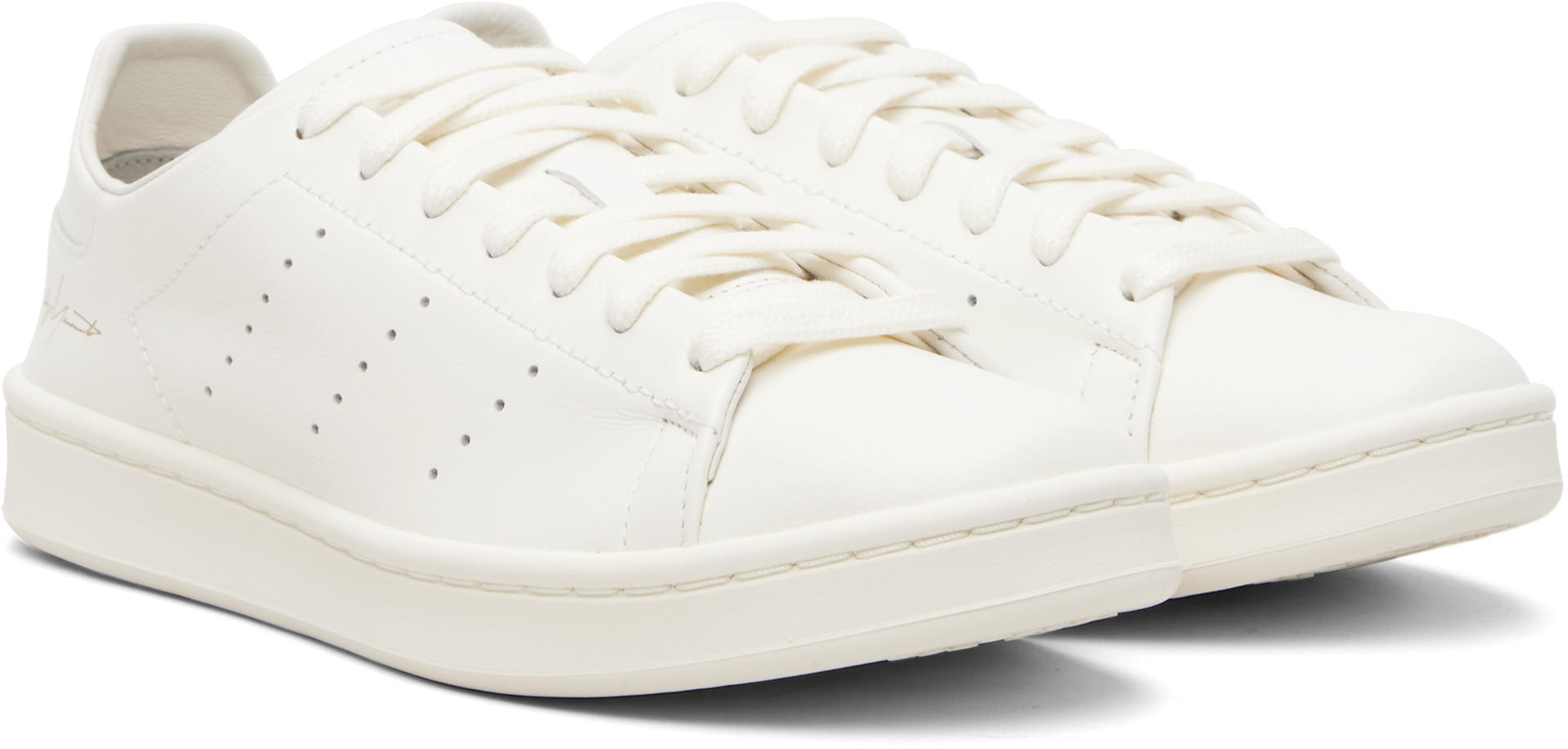 Y-3 - Baskets Stan Smith blanches - Y-3