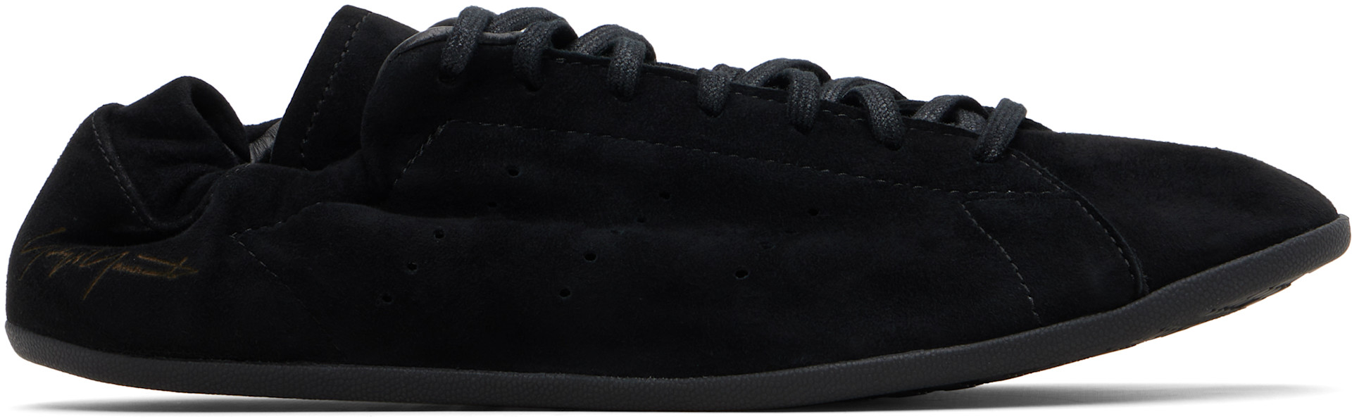 Y-3: Black Stan Smith Lo Pro Sneakers | SSENSE Puerto Rico