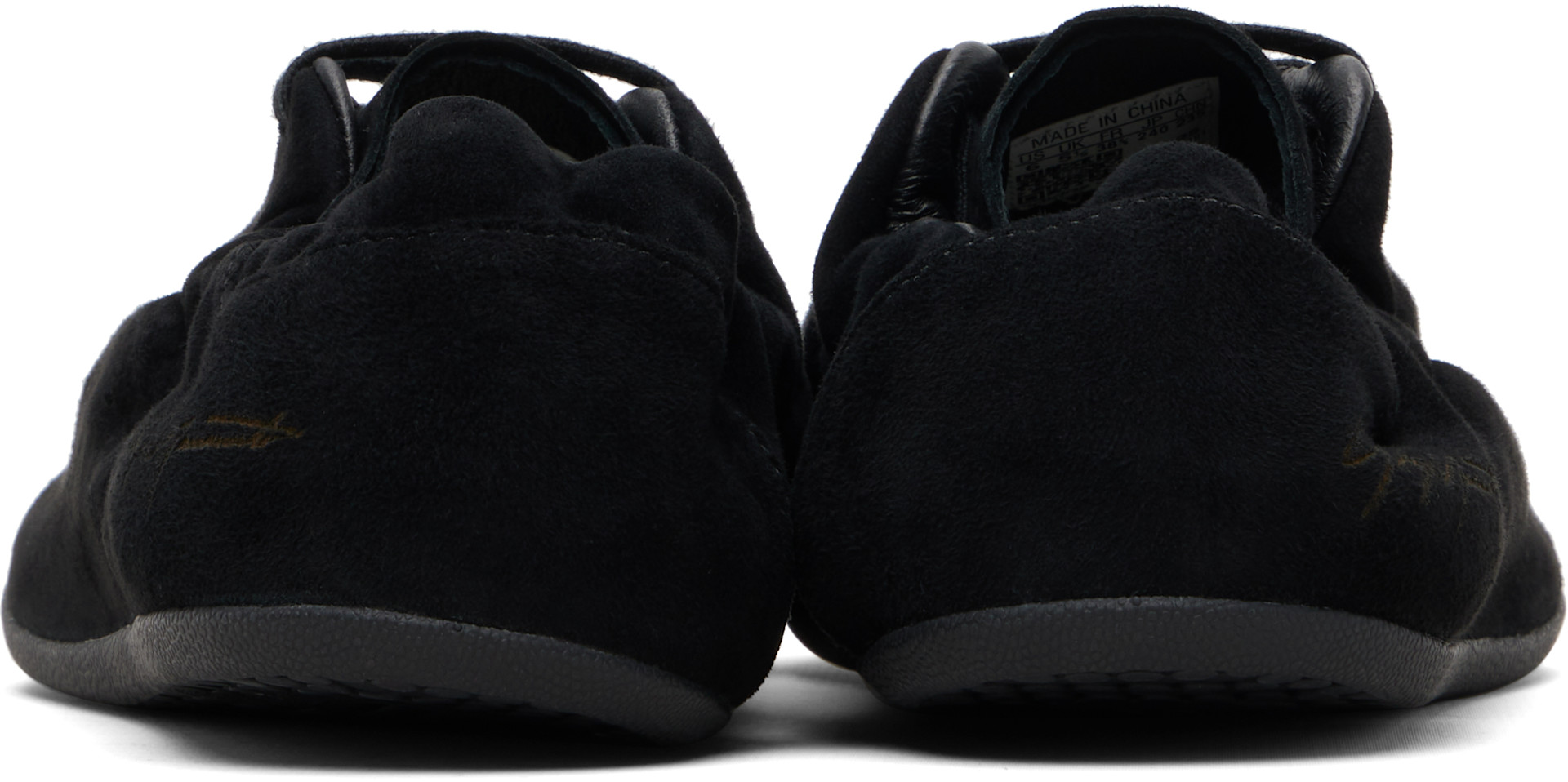 Y-3: Black Stan Smith Lo Pro Sneakers | SSENSE Puerto Rico