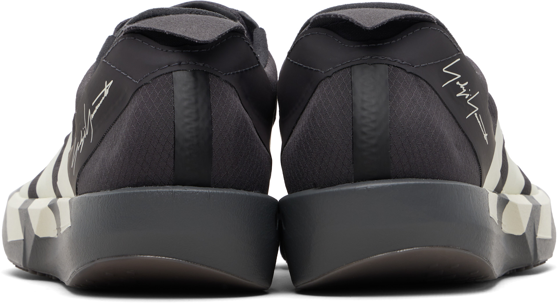 Y-3: Black Y-3 ADIOS 9 Sneakers | SSENSE