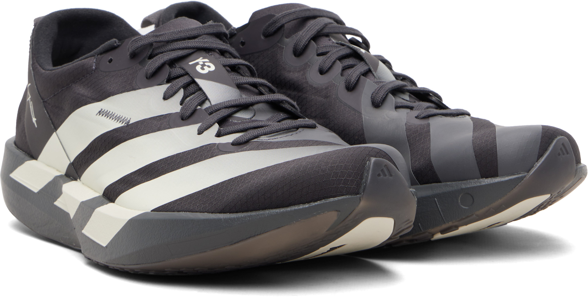 Y-3: Black Y-3 ADIOS 9 Sneakers | SSENSE