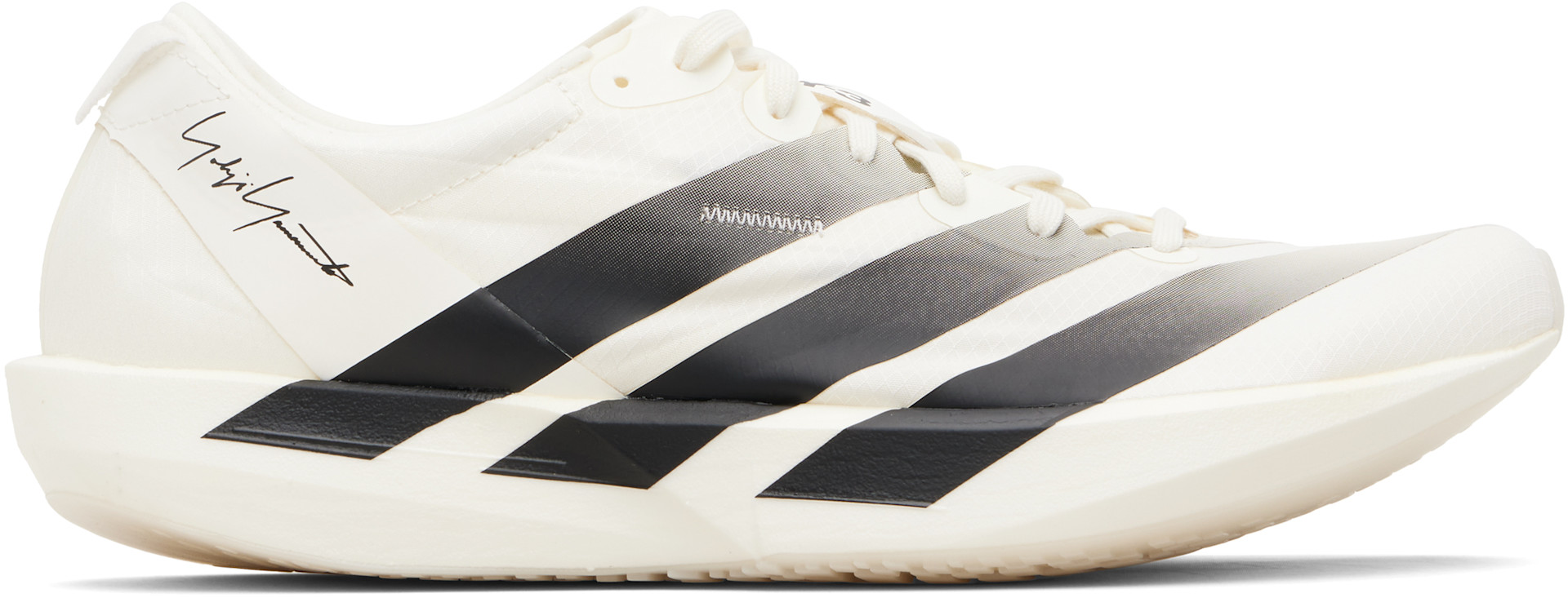 Y-3 - 화이트 아디오스 9 스니커즈