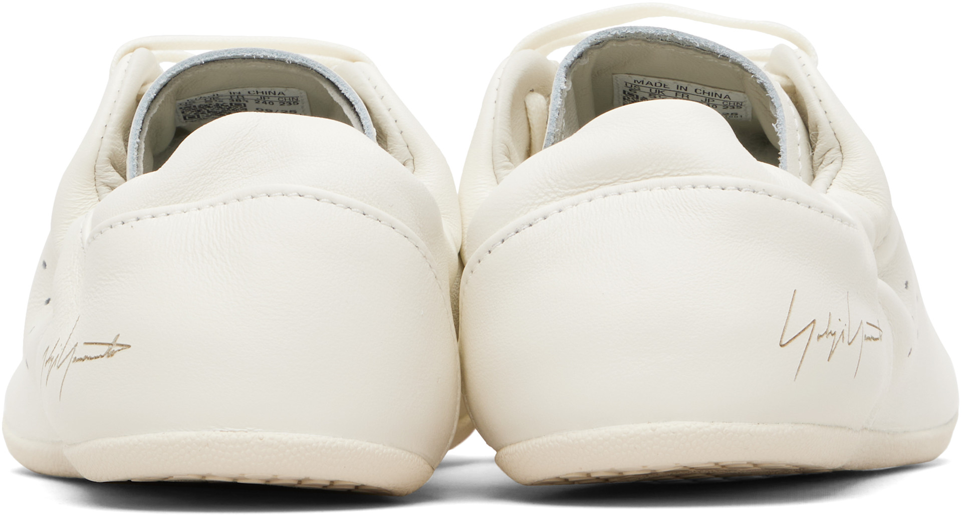 Y-3 - Baskets basses Stan Smith Pro blanc cassé - Y-3
