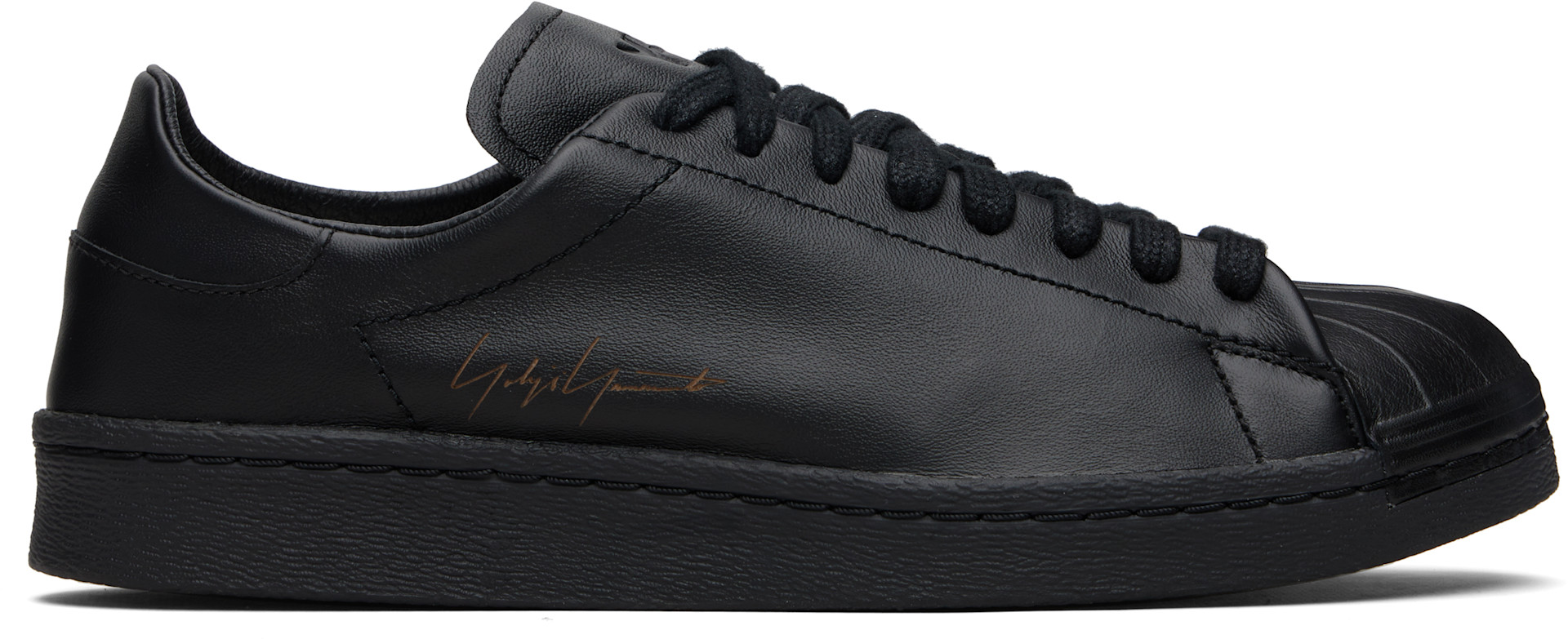 Y-3 - Baskets noires - Superstar