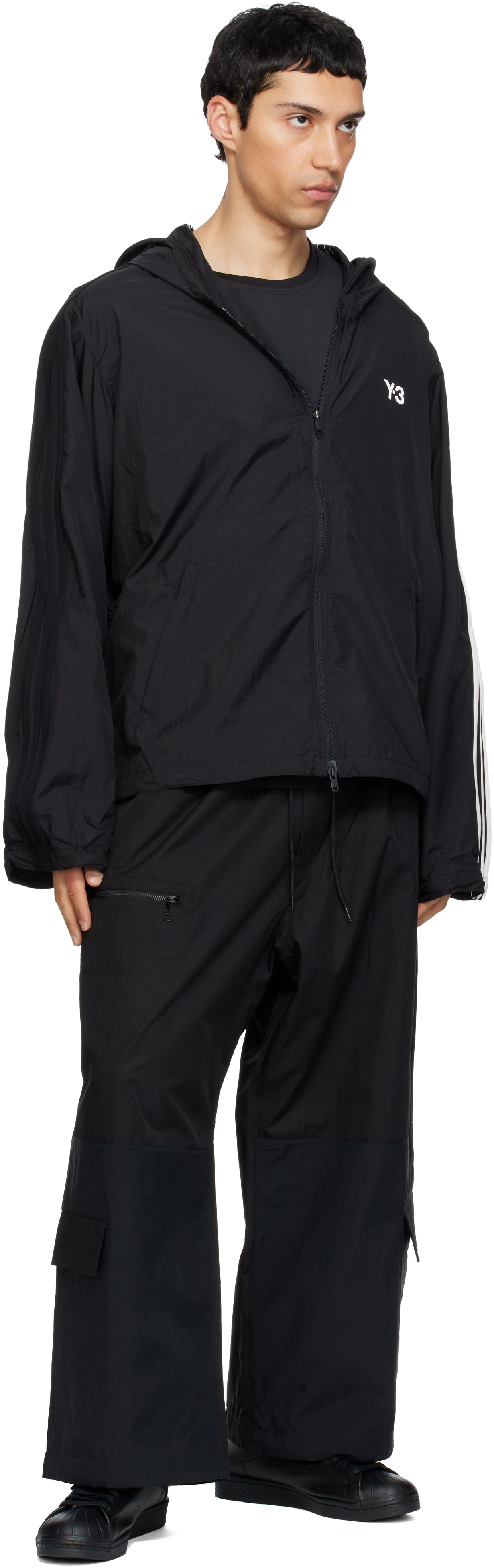 Y-3 - Baskets noires - Superstar
