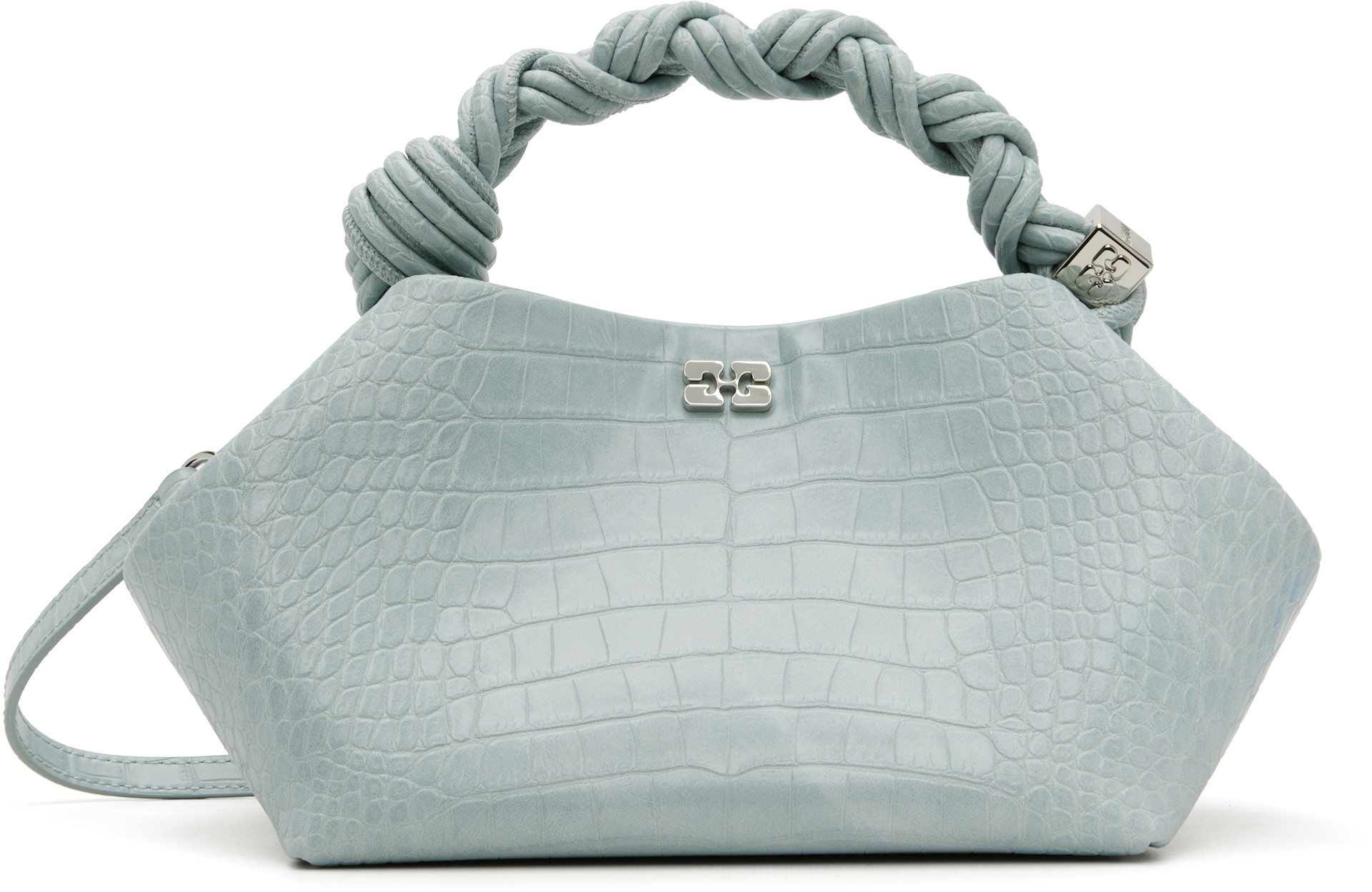 GANNI - Petit sac bleu - Bou