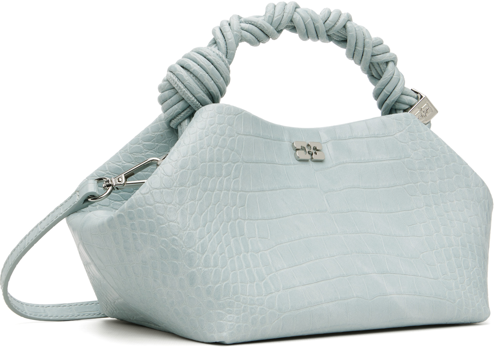 GANNI - Petit sac bleu - Bou