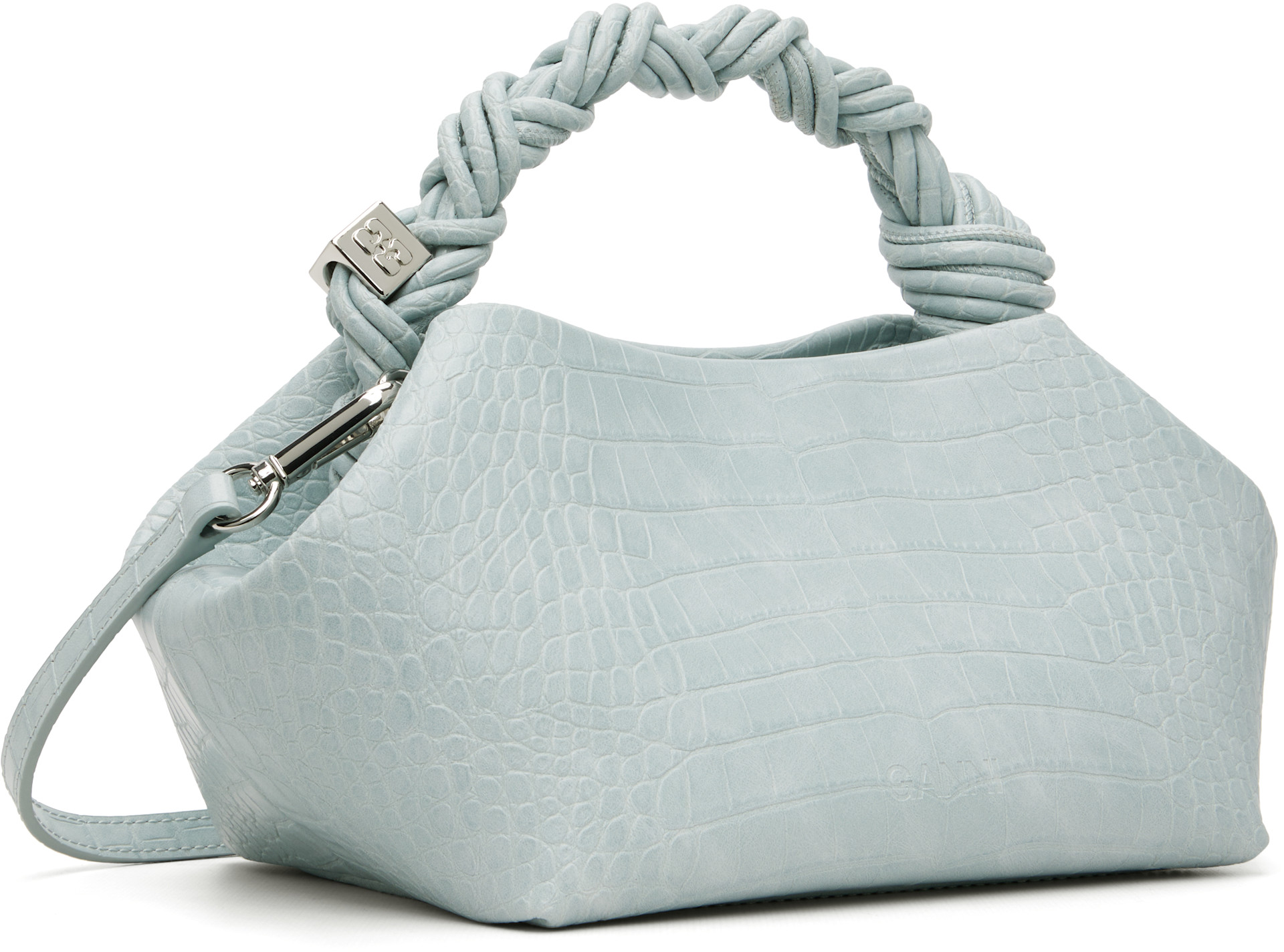 GANNI - Petit sac bleu - Bou