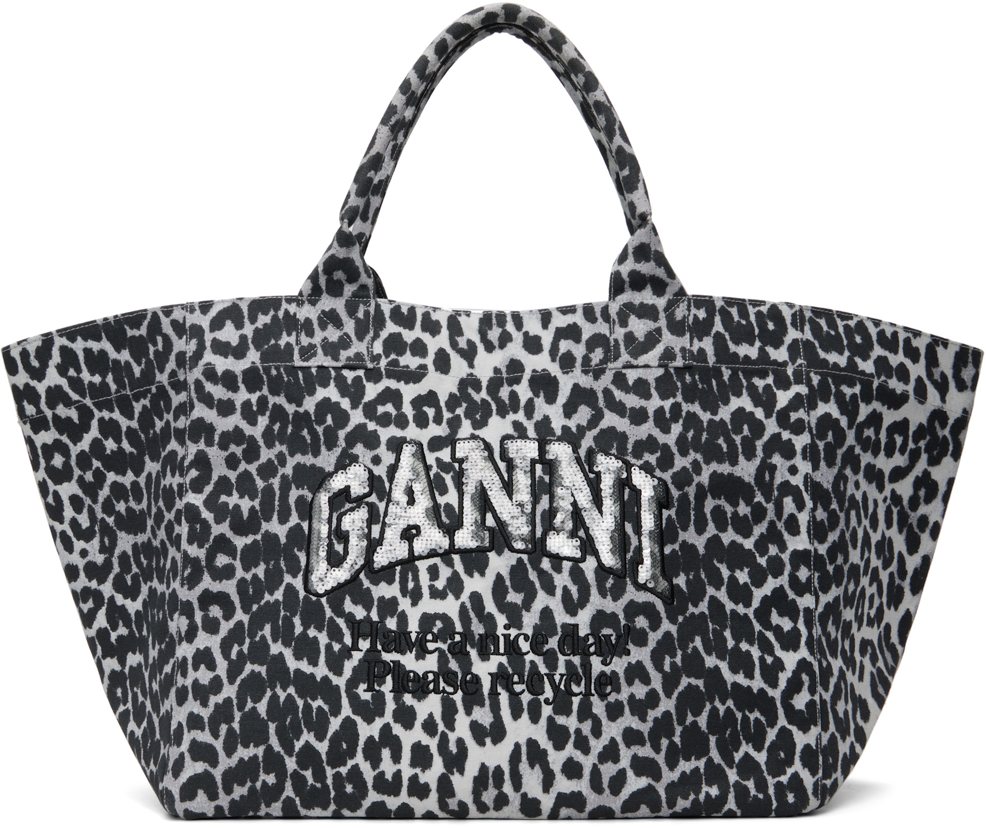Brown Leopard XXL Tote