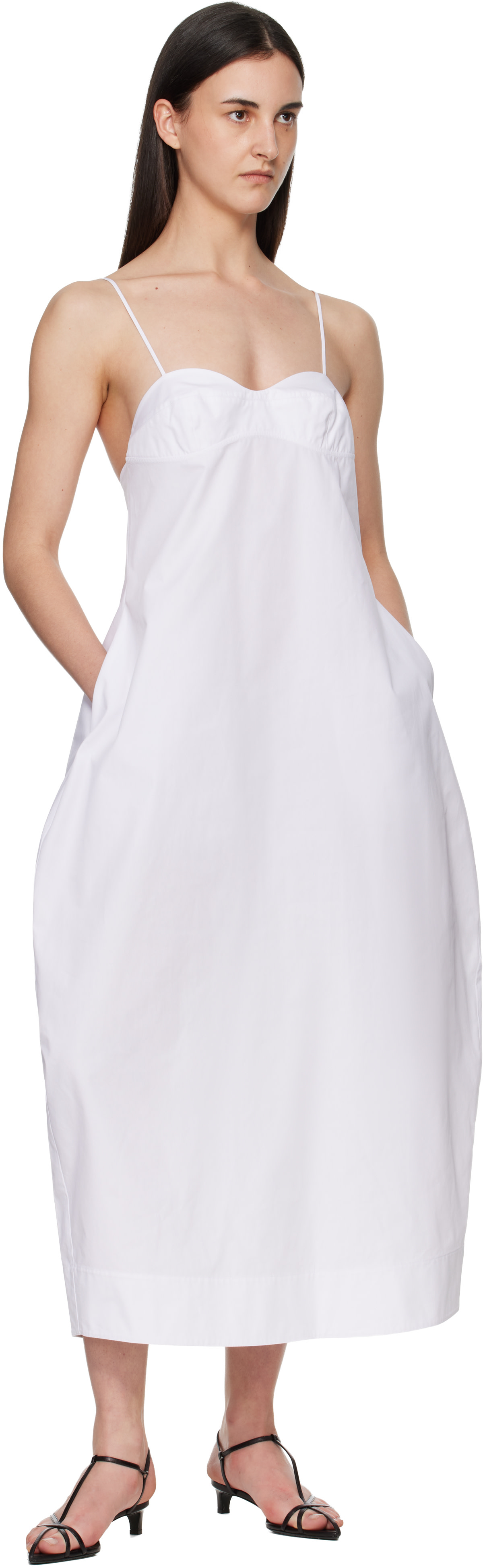 Róhe - Robe midi ample blanche