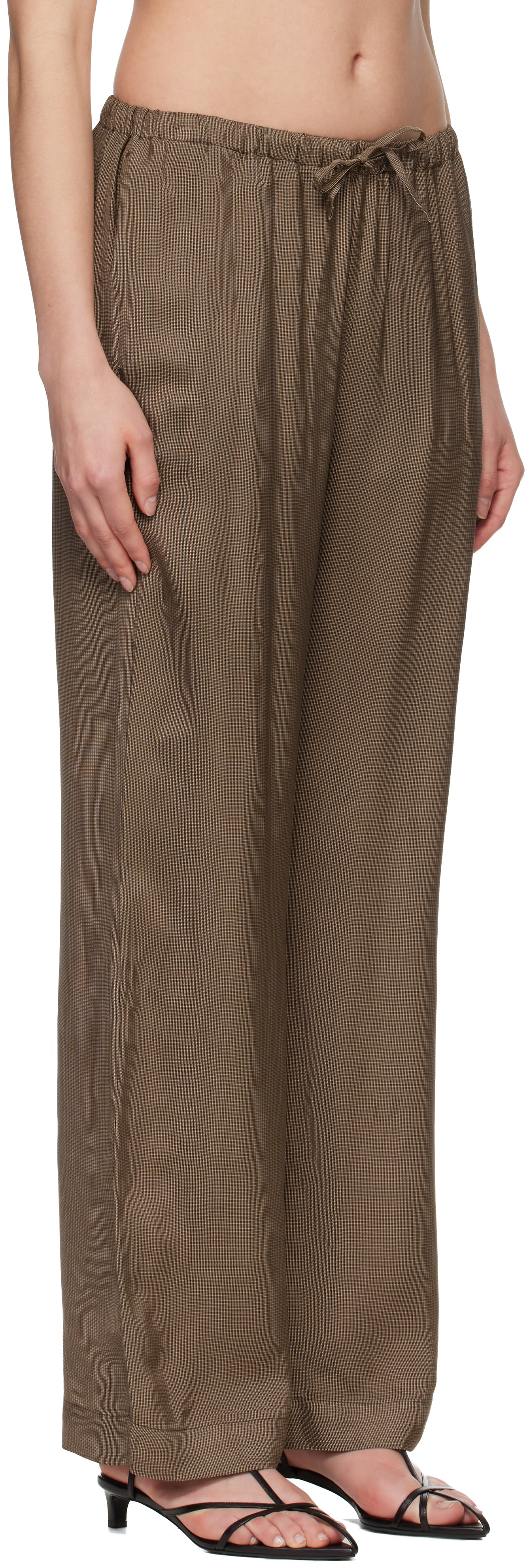 Róhe - Pantalon décontracté brun