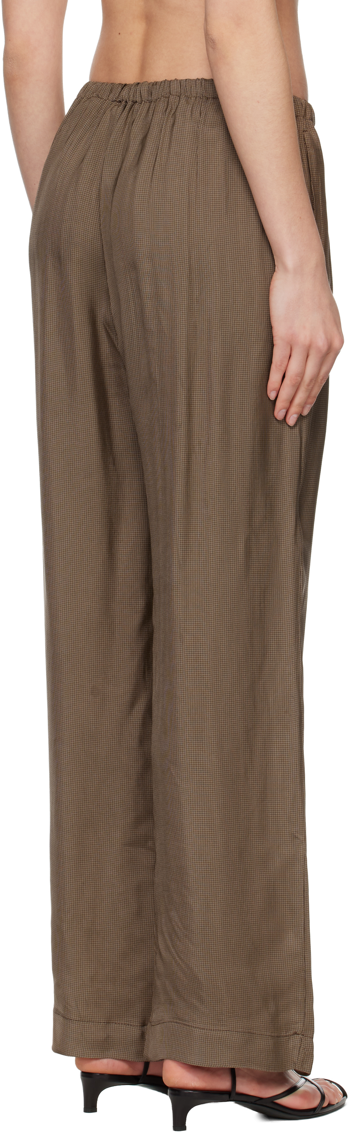Róhe - Pantalon décontracté brun