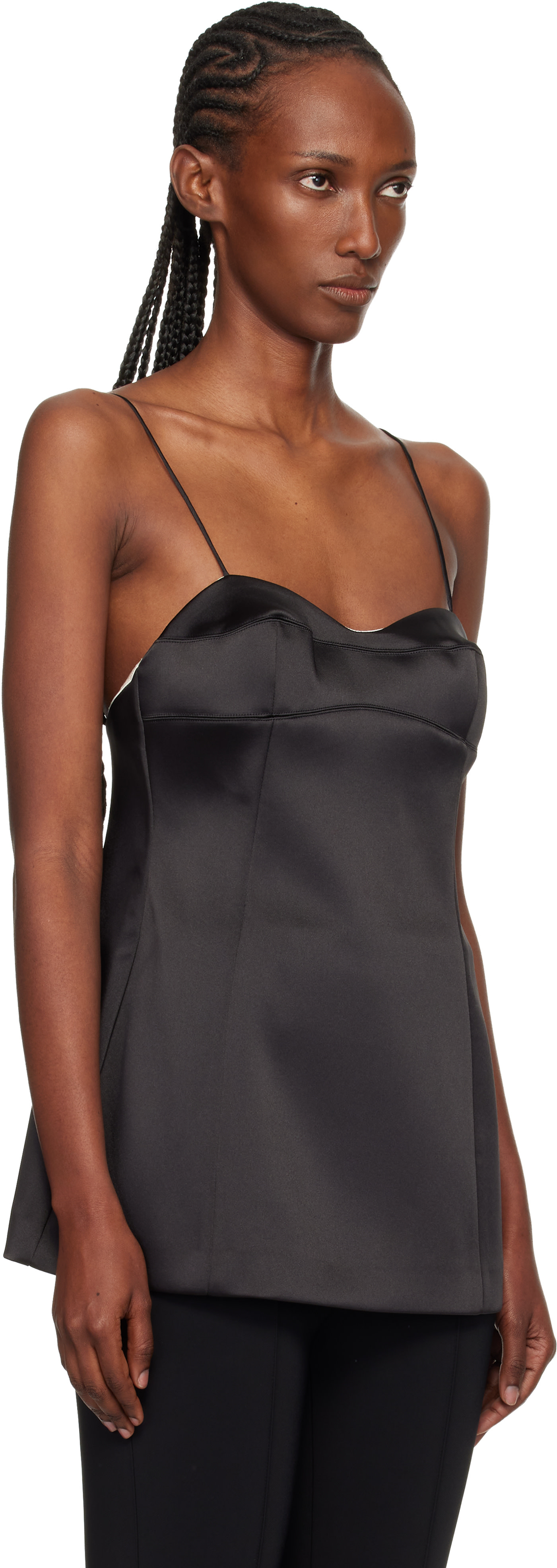 Róhe - Haut de style bustier noir