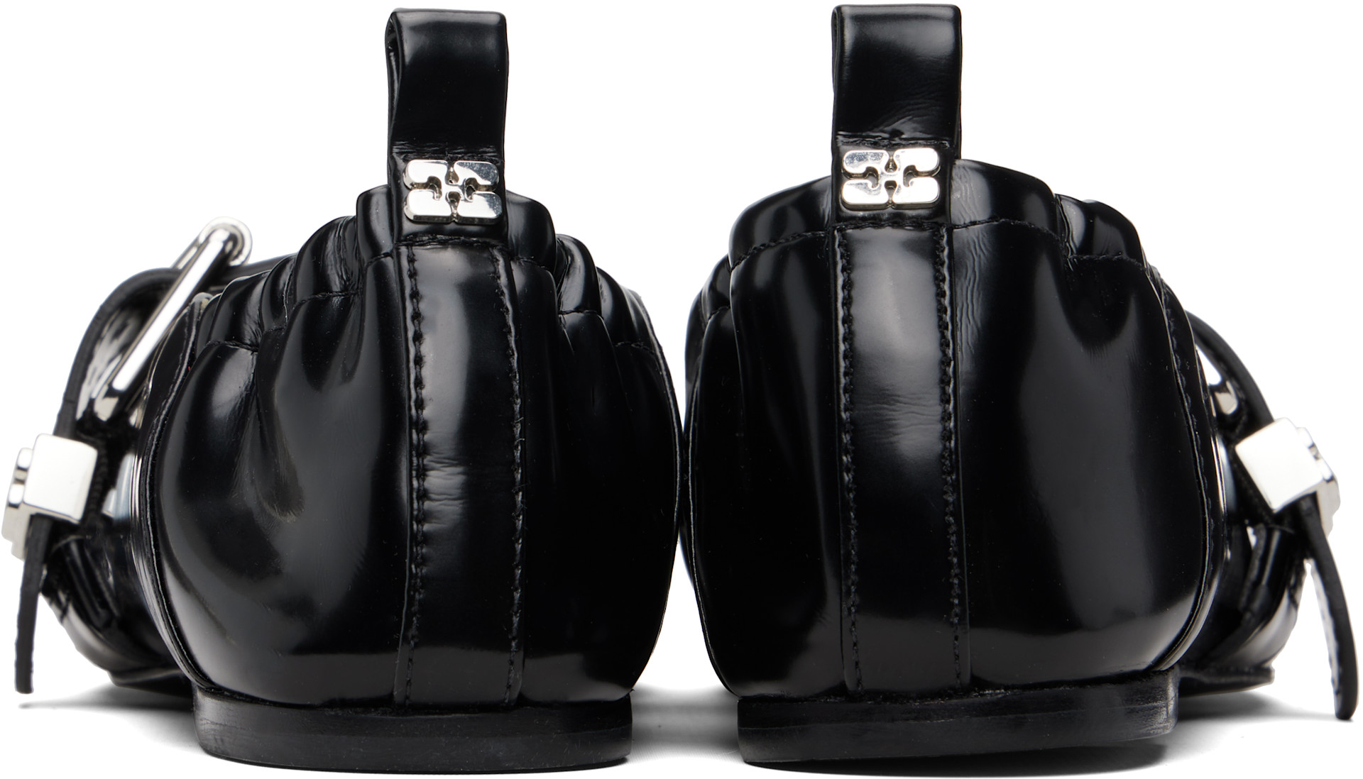 GANNI - Ballerines Sue noires