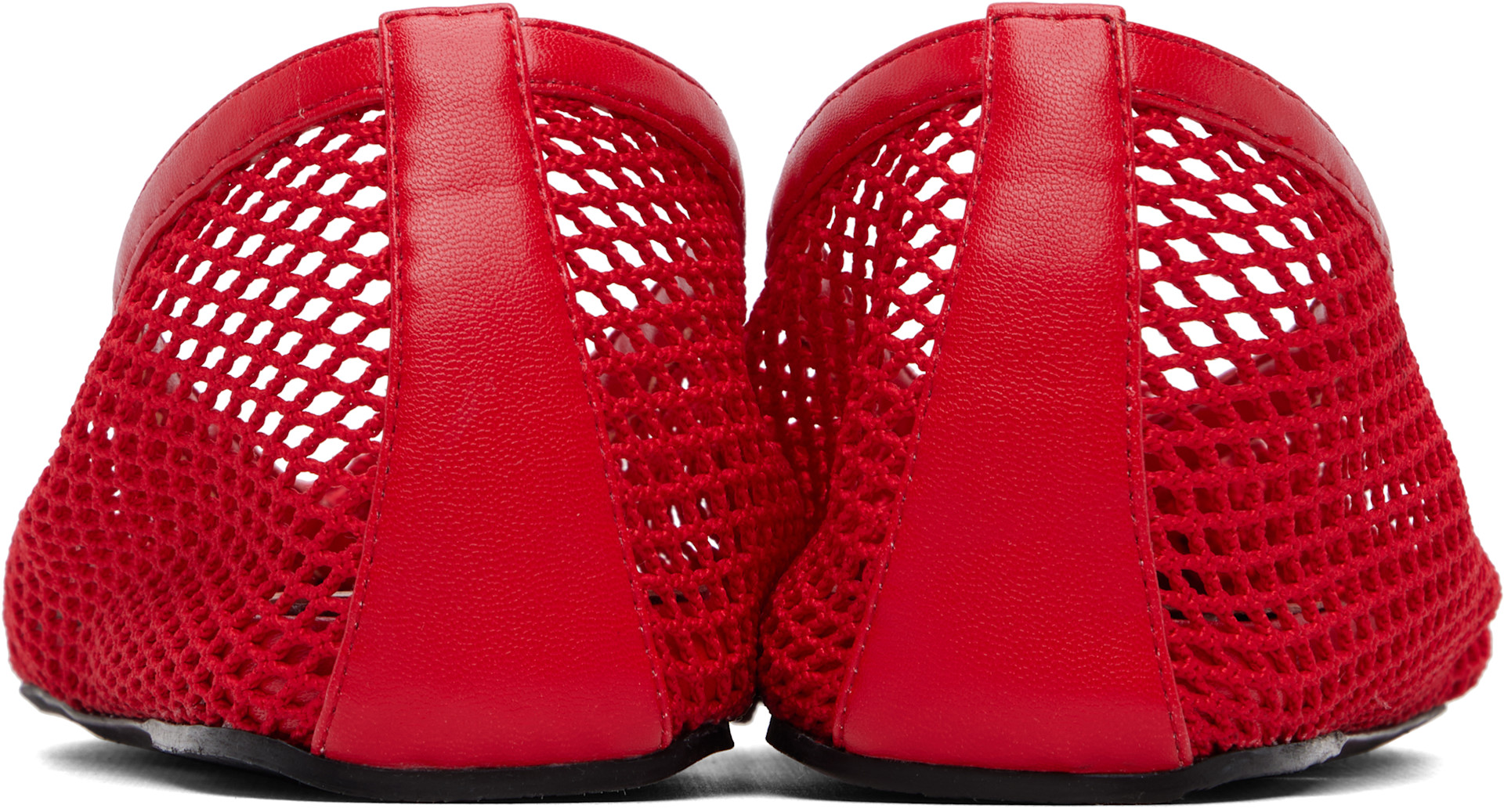 GANNI - Ballerines Jenny rouges