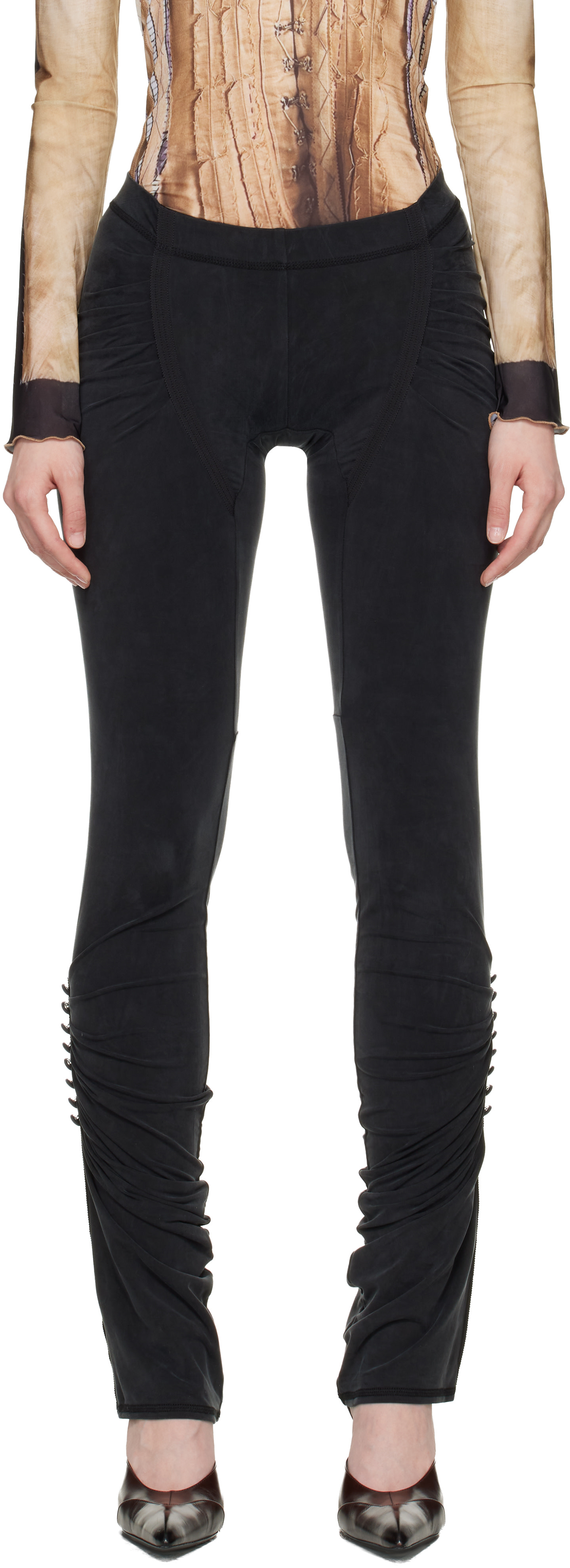 KNWLS - Pantalon Leia noir