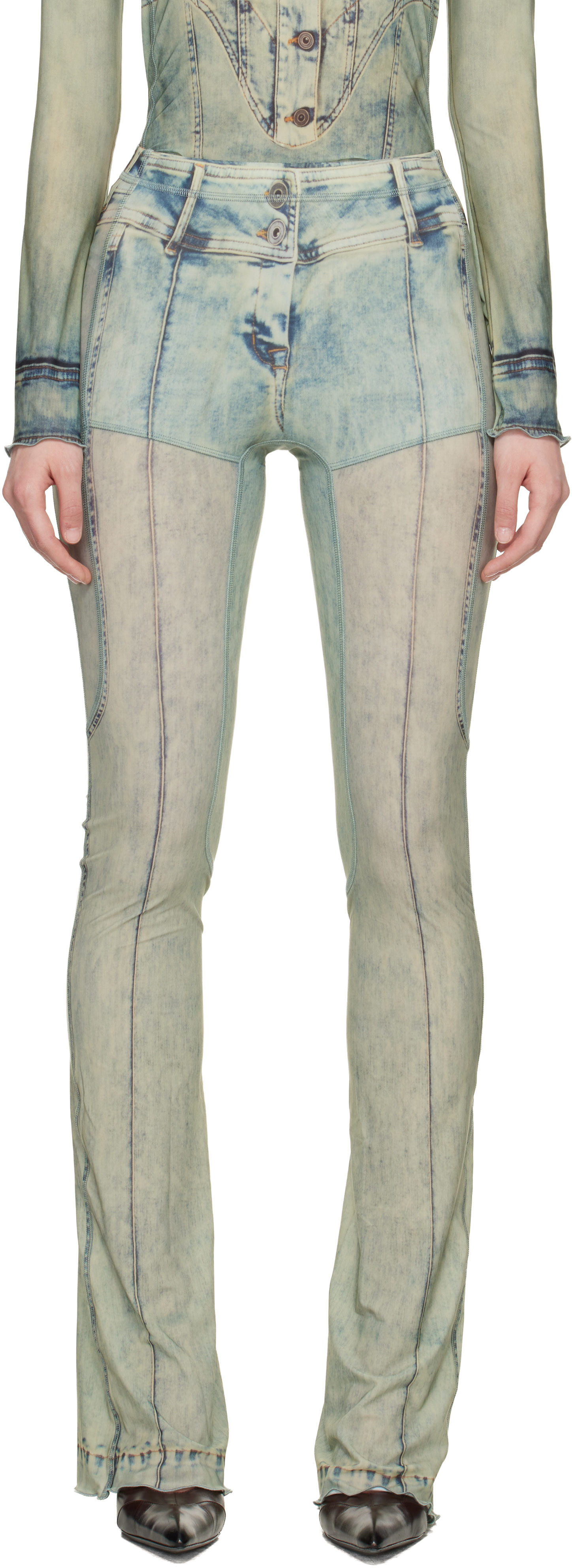 KNWLS - Legging Halcyon vert