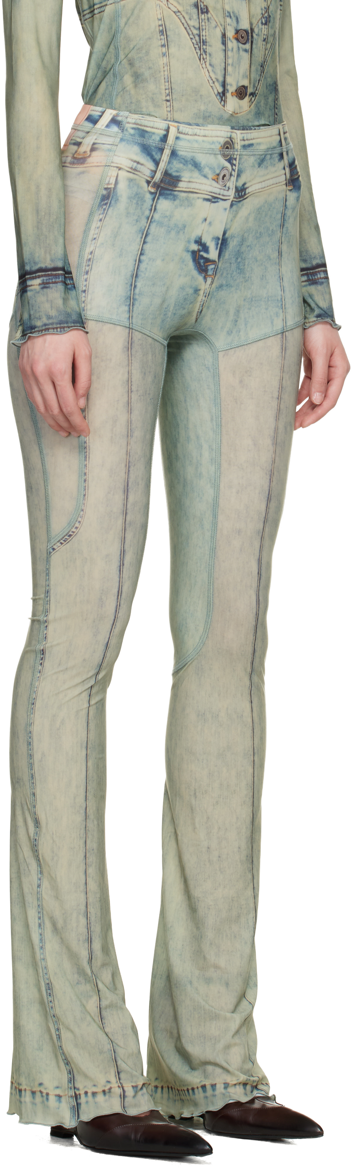 KNWLS - Legging Halcyon vert
