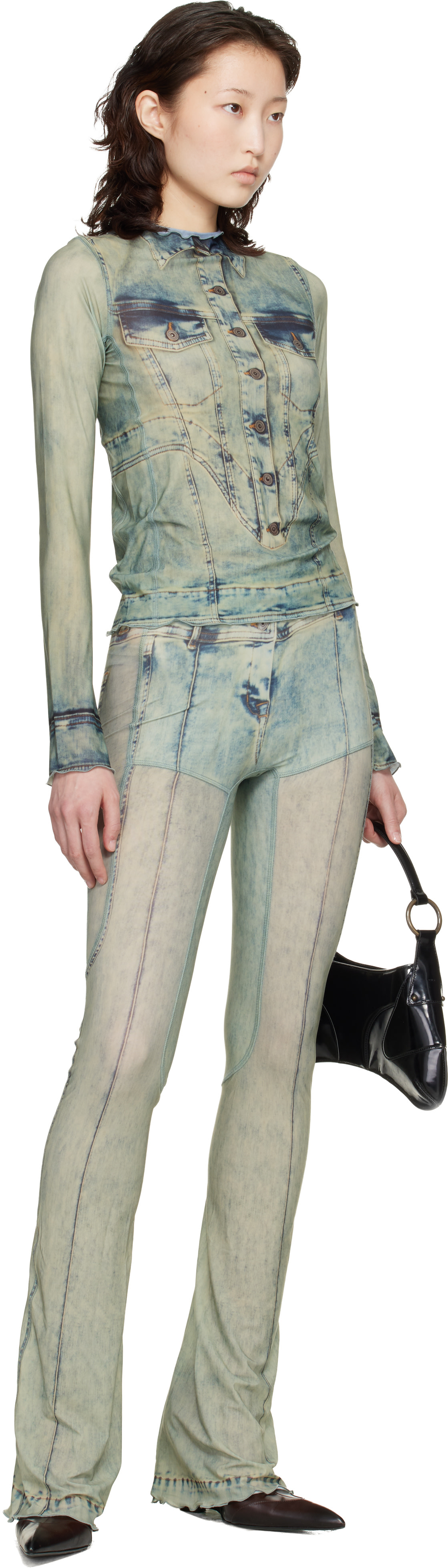 KNWLS - Legging Halcyon vert