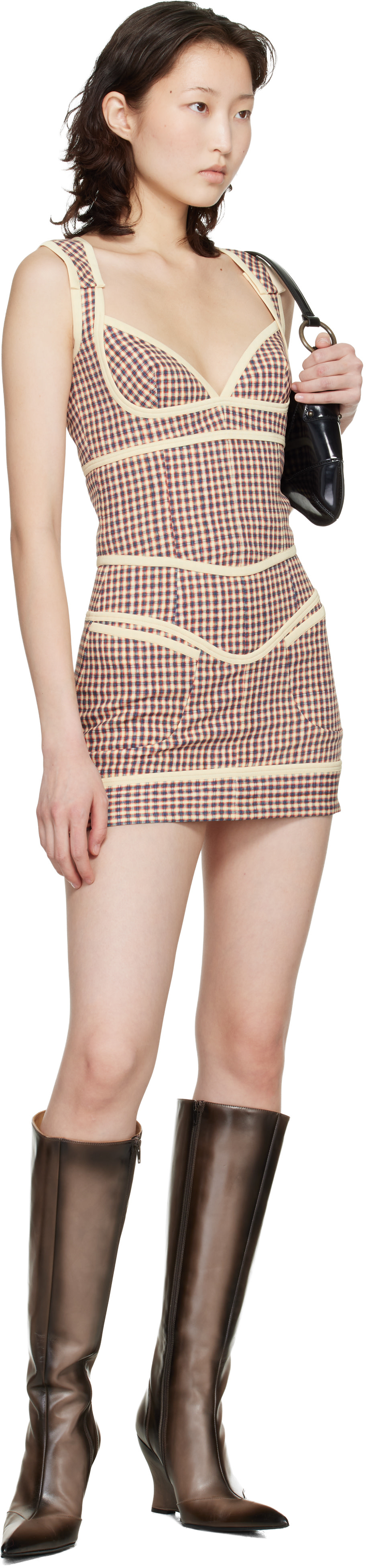 KNWLS - Minijupe Neo beige