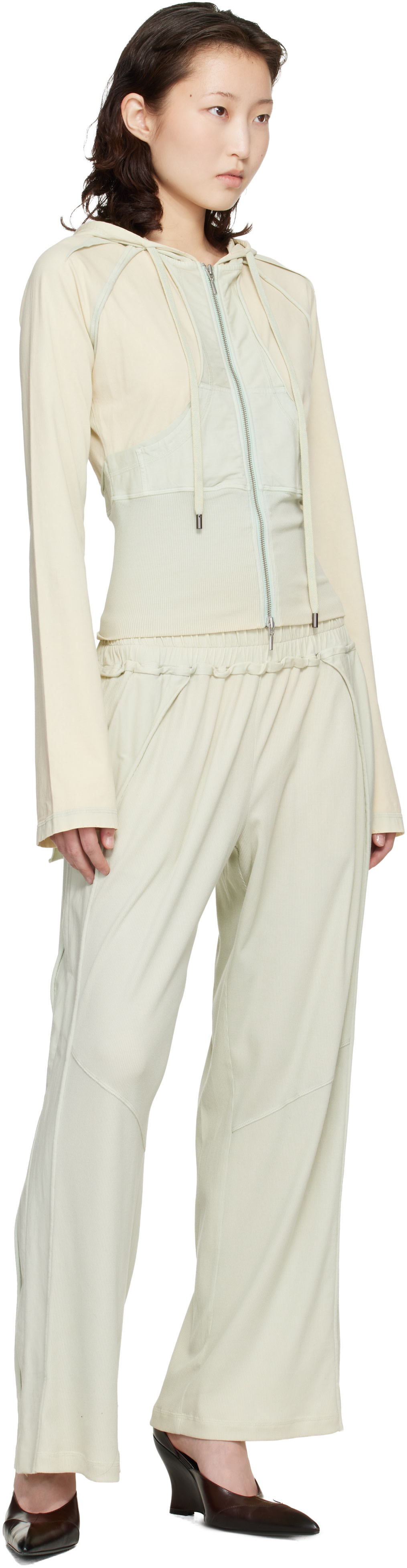 KNWLS - Pull à capuche Bellona vert