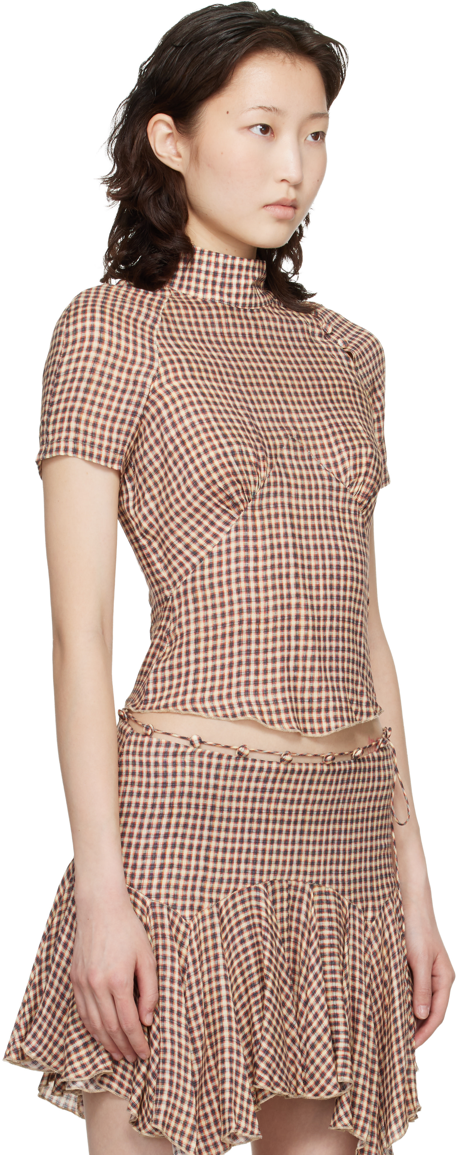 KNWLS - Chemisier Tess beige