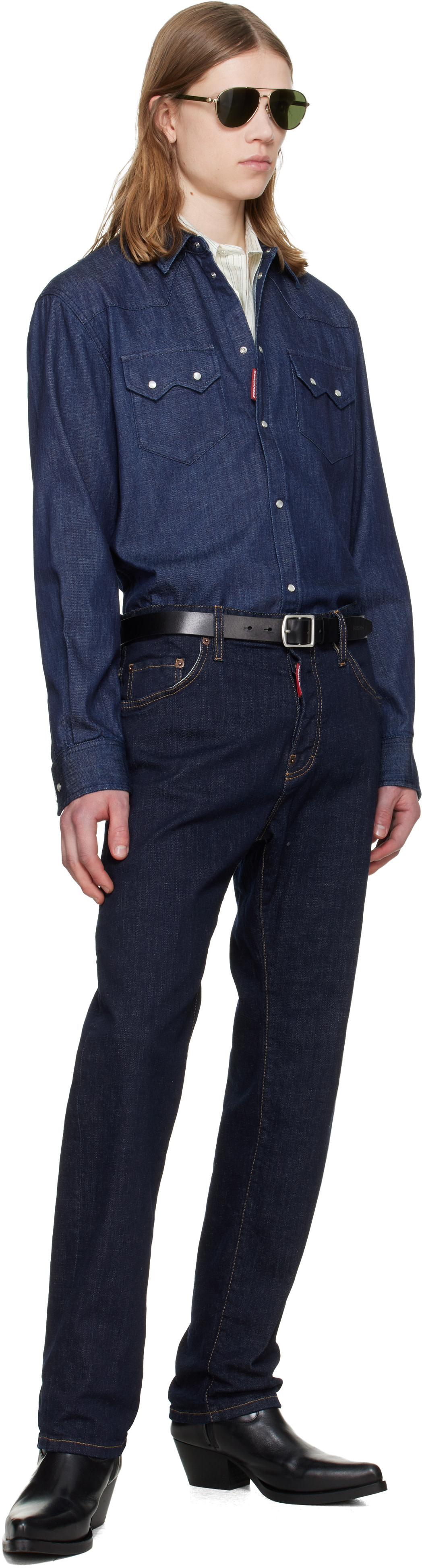 Dsquared2 - Jean 642 bleu