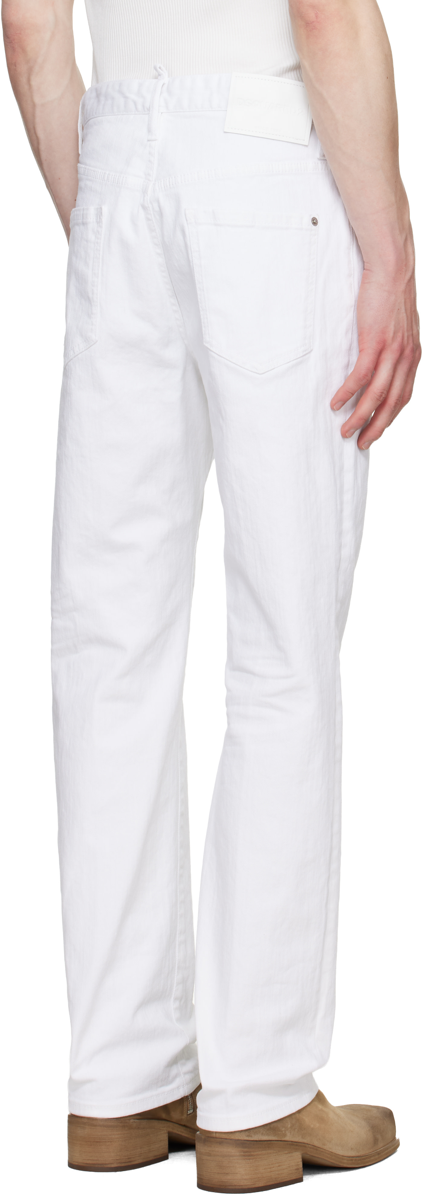 Dsquared2 - Jean 642 blanc