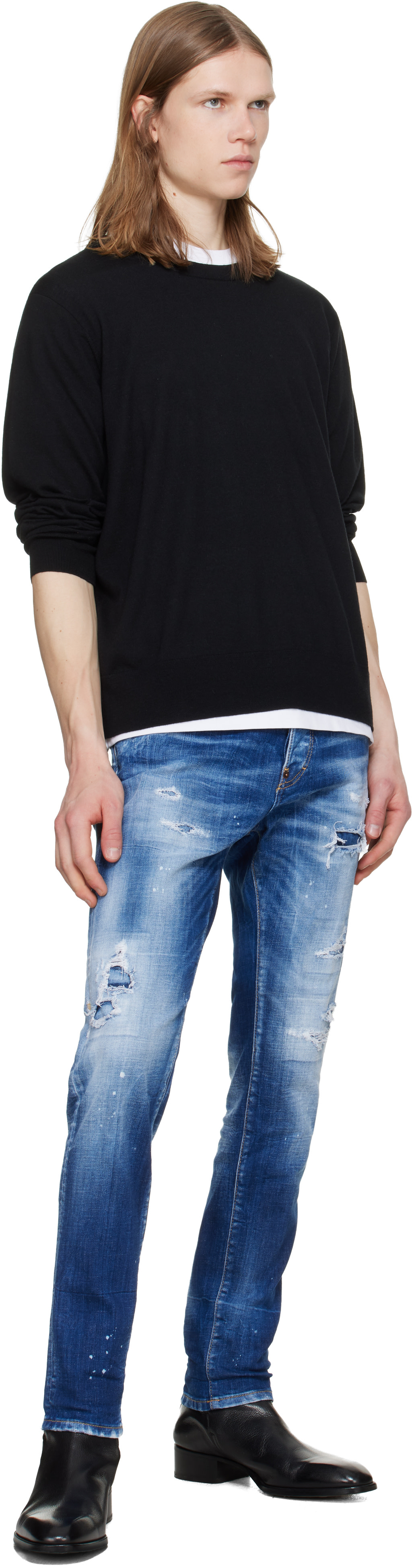 Dsquared2 - Jean Teddy bleu