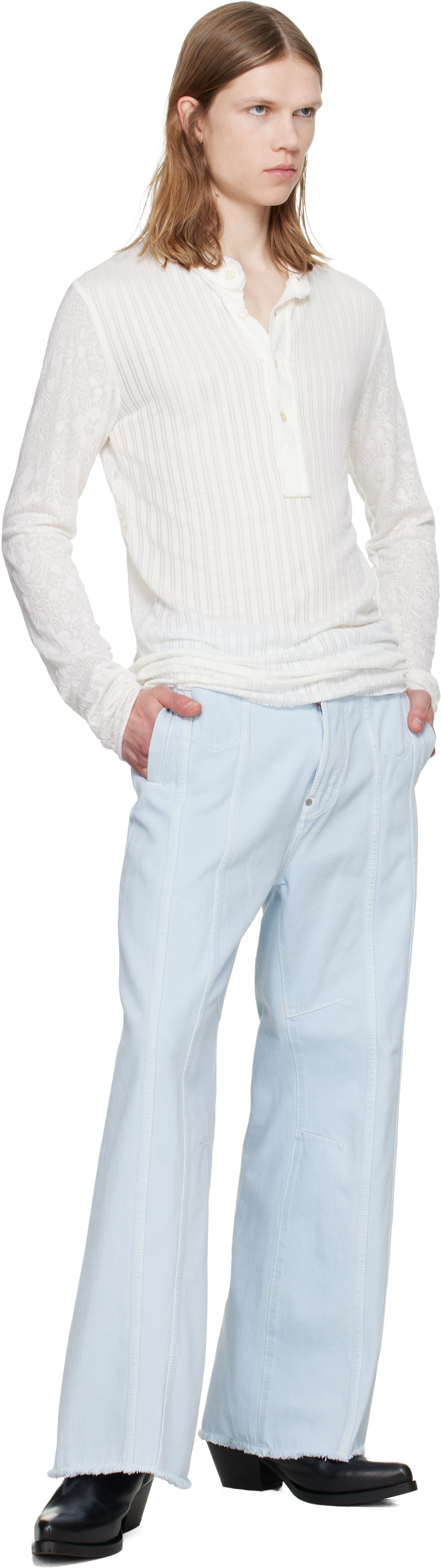 Dsquared2 - ブルー Powder Wash Eros ジーンズ