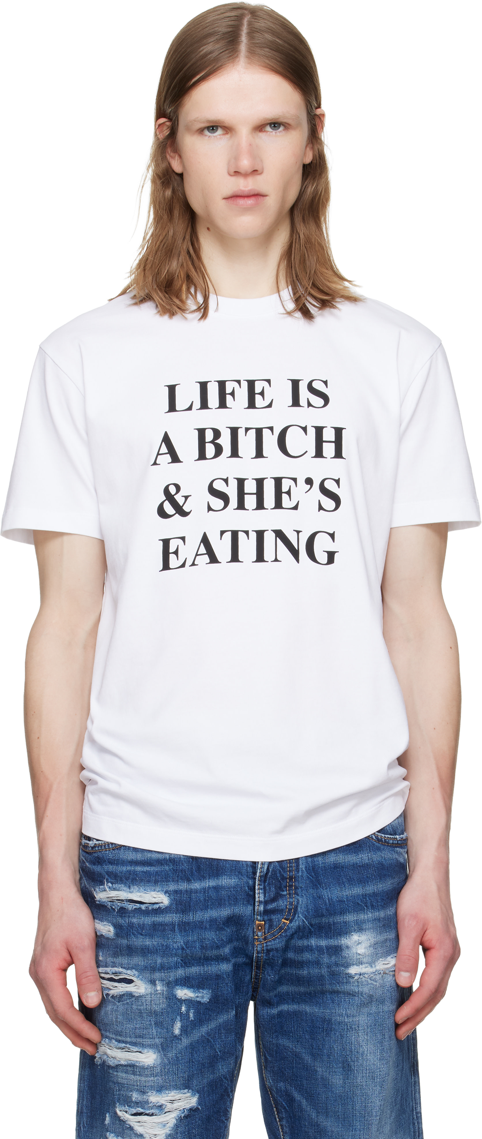 Dsquared2 - ホワイト New Fit Cool Tシャツ