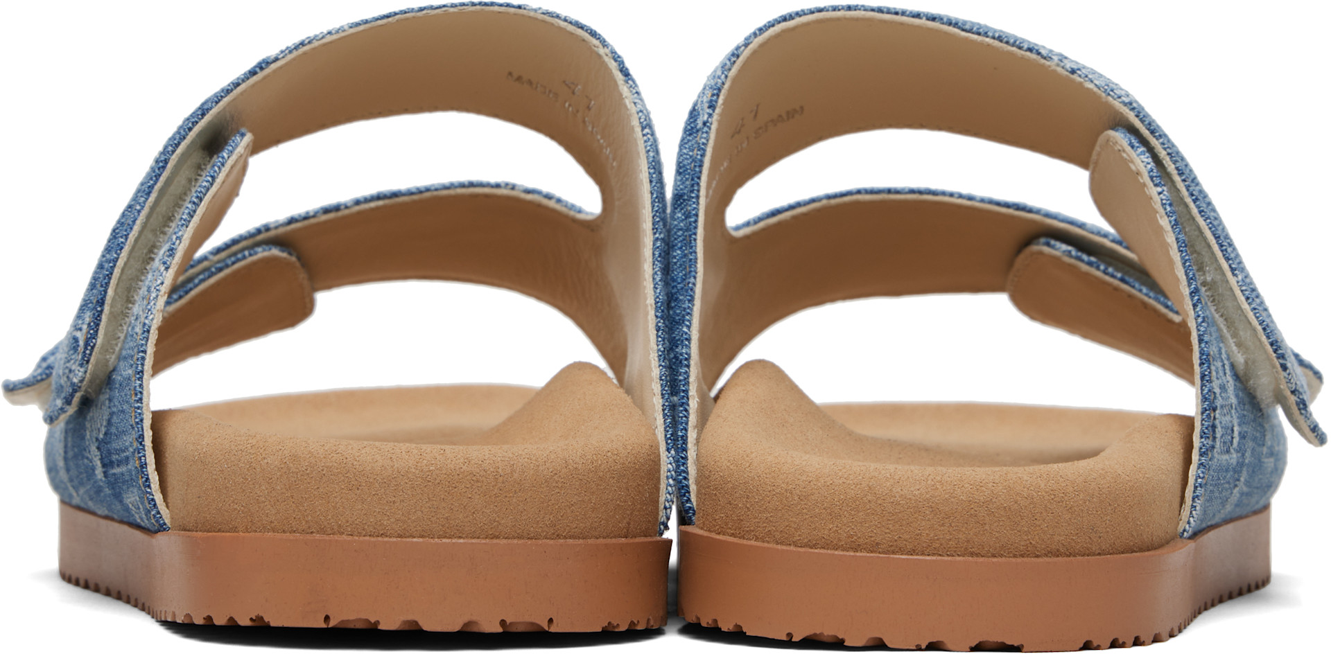 Dsquared2 - Blue D2 Monogram Sandals
