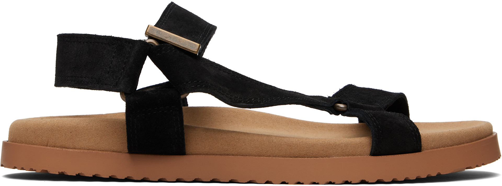 Dsquared2 - Sandales noires en suède