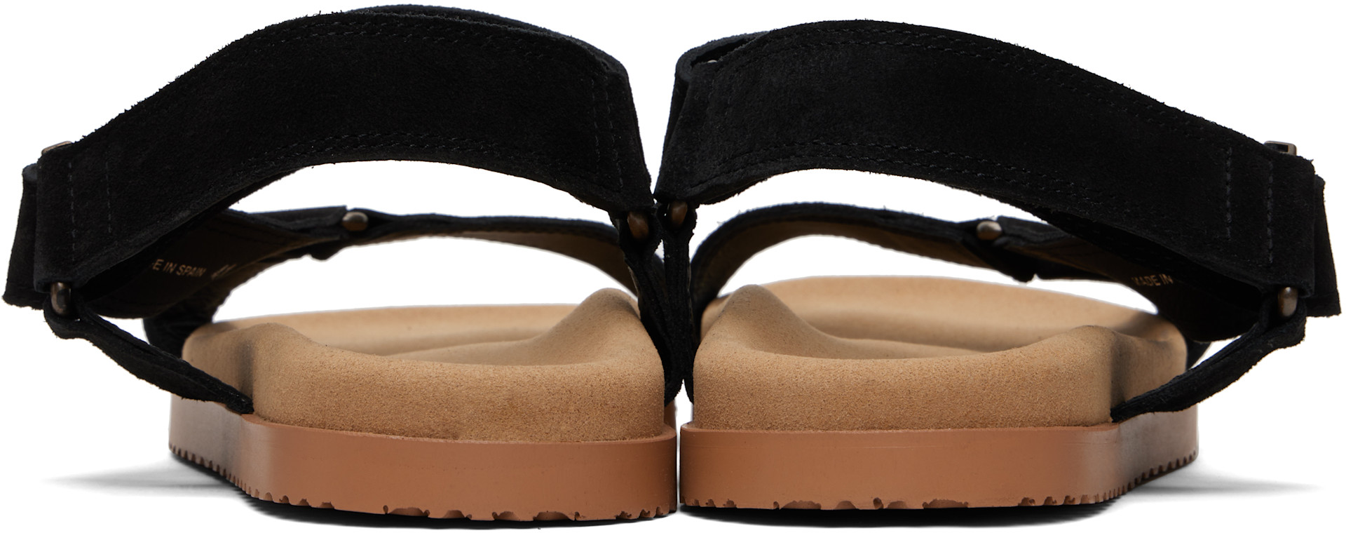 Dsquared2 - Sandales noires en suède