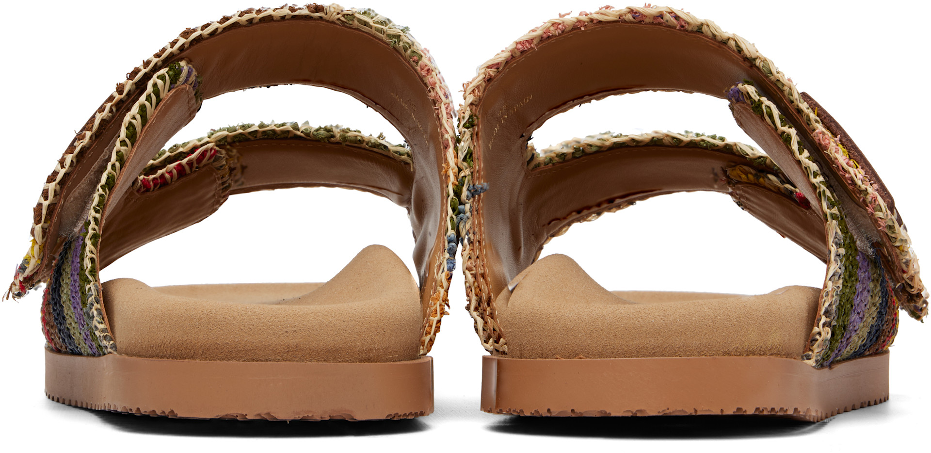 Dsquared2 - Multicolor Striped Sandals