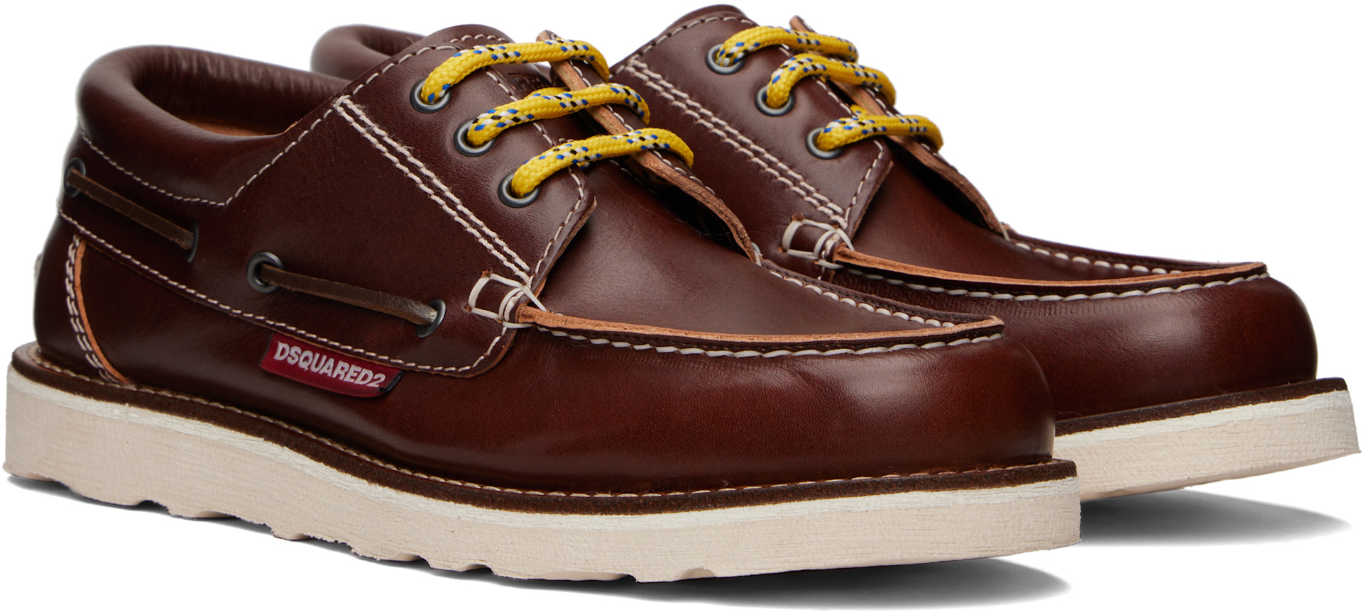 Dsquared2 - Brown Explorer Boat Shoes