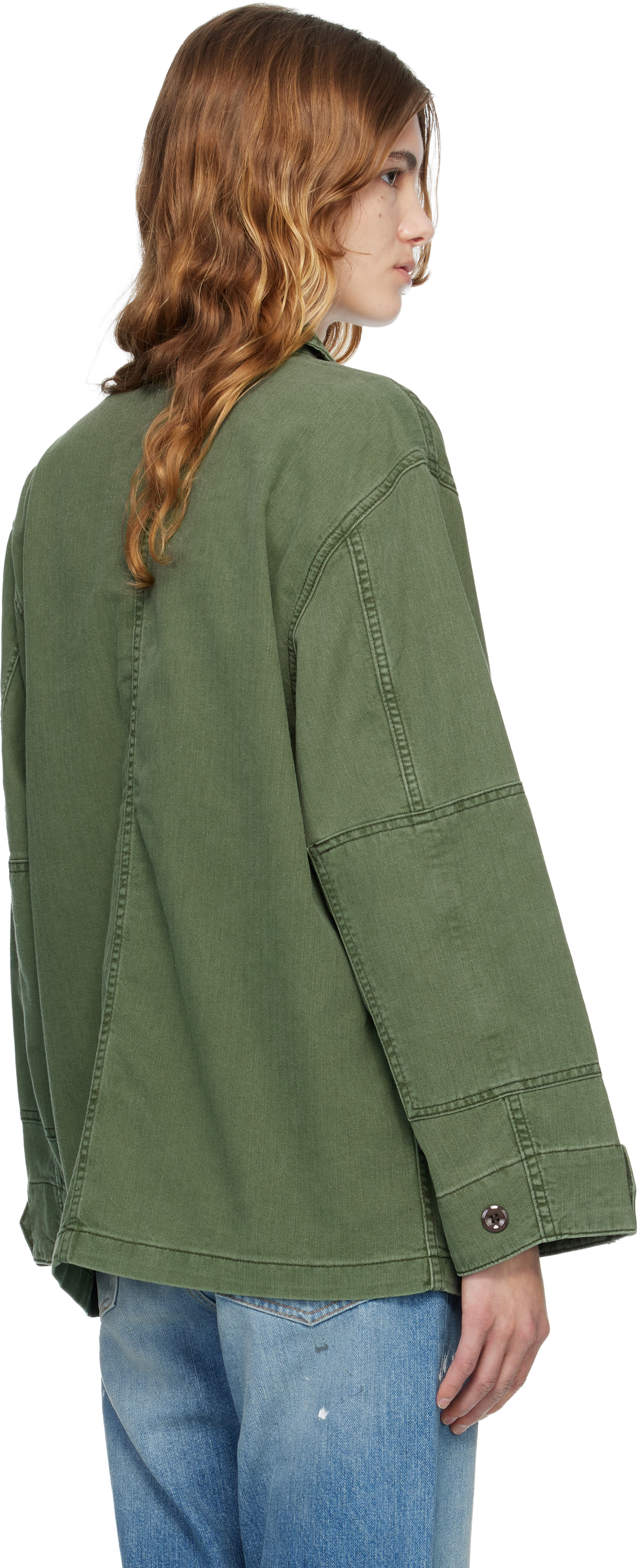 Jeanerica - Blouson Lucy vert