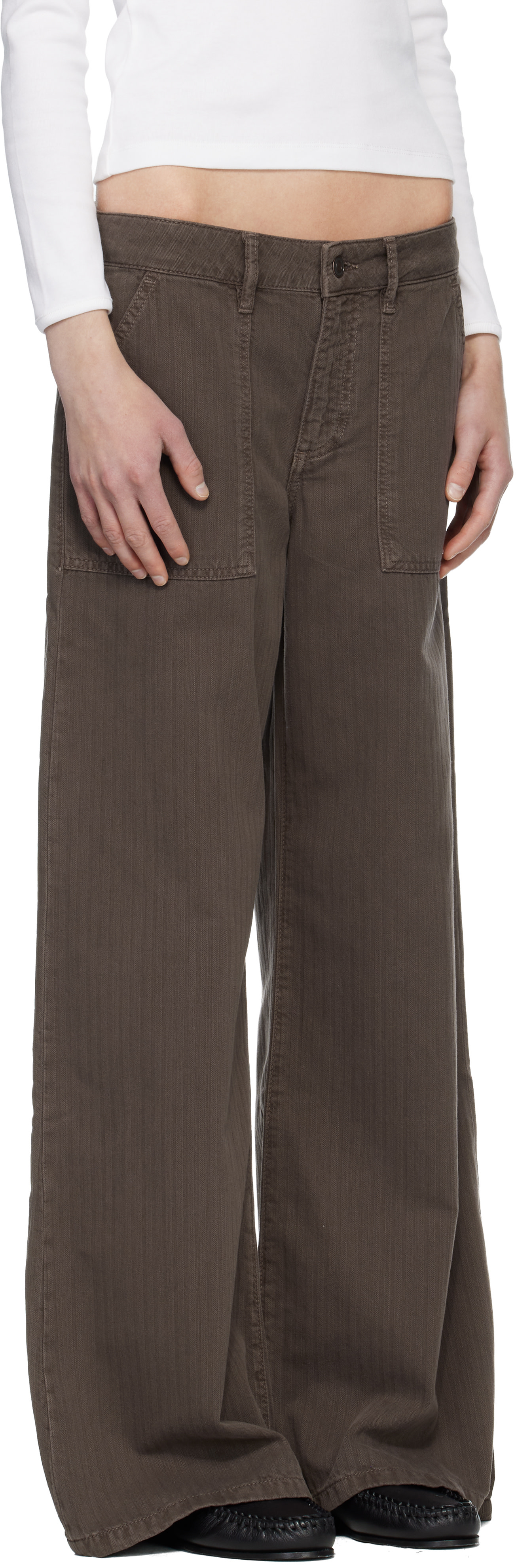 Jeanerica - Pantalon Guell brun