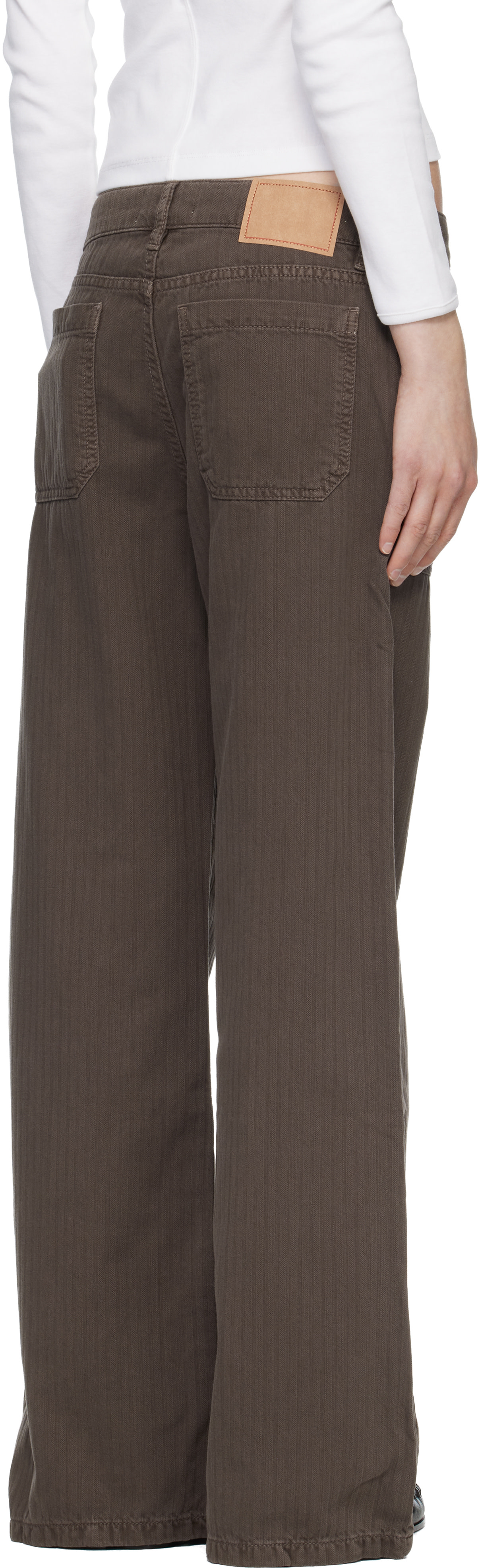 Jeanerica - Pantalon Guell brun
