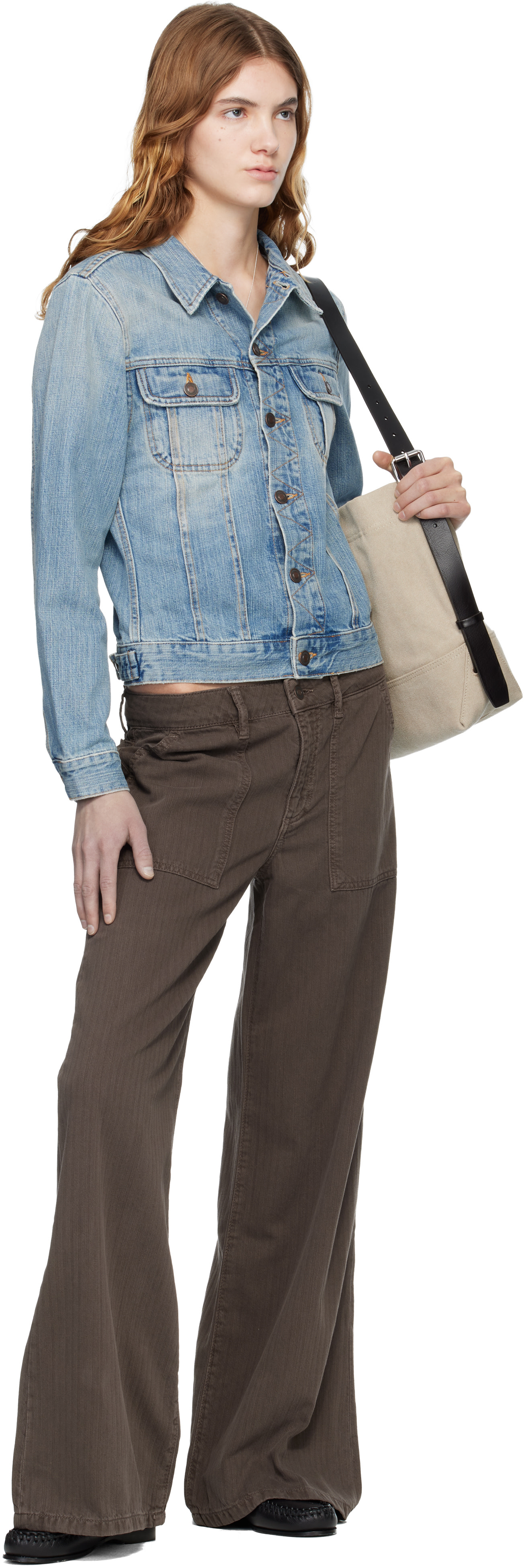 Jeanerica - Pantalon Guell brun