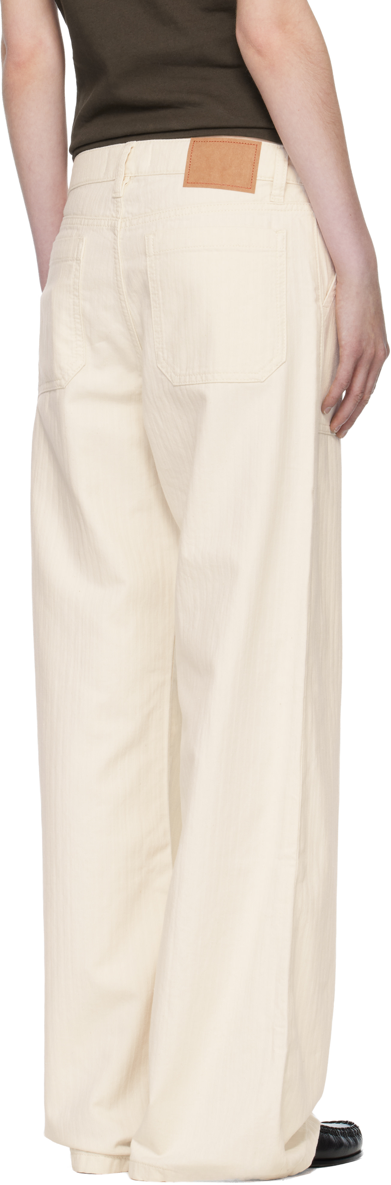 Jeanerica - Pantalon Guell blanc