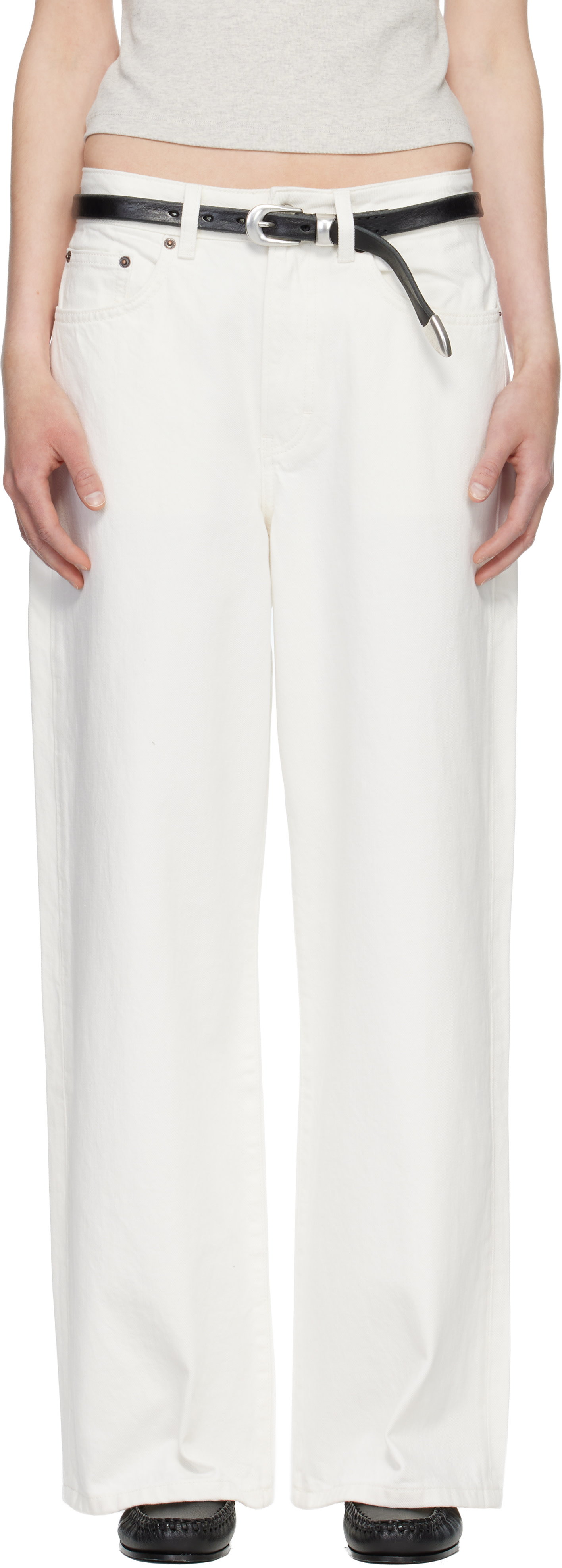 Jeanerica - Jean Belem blanc