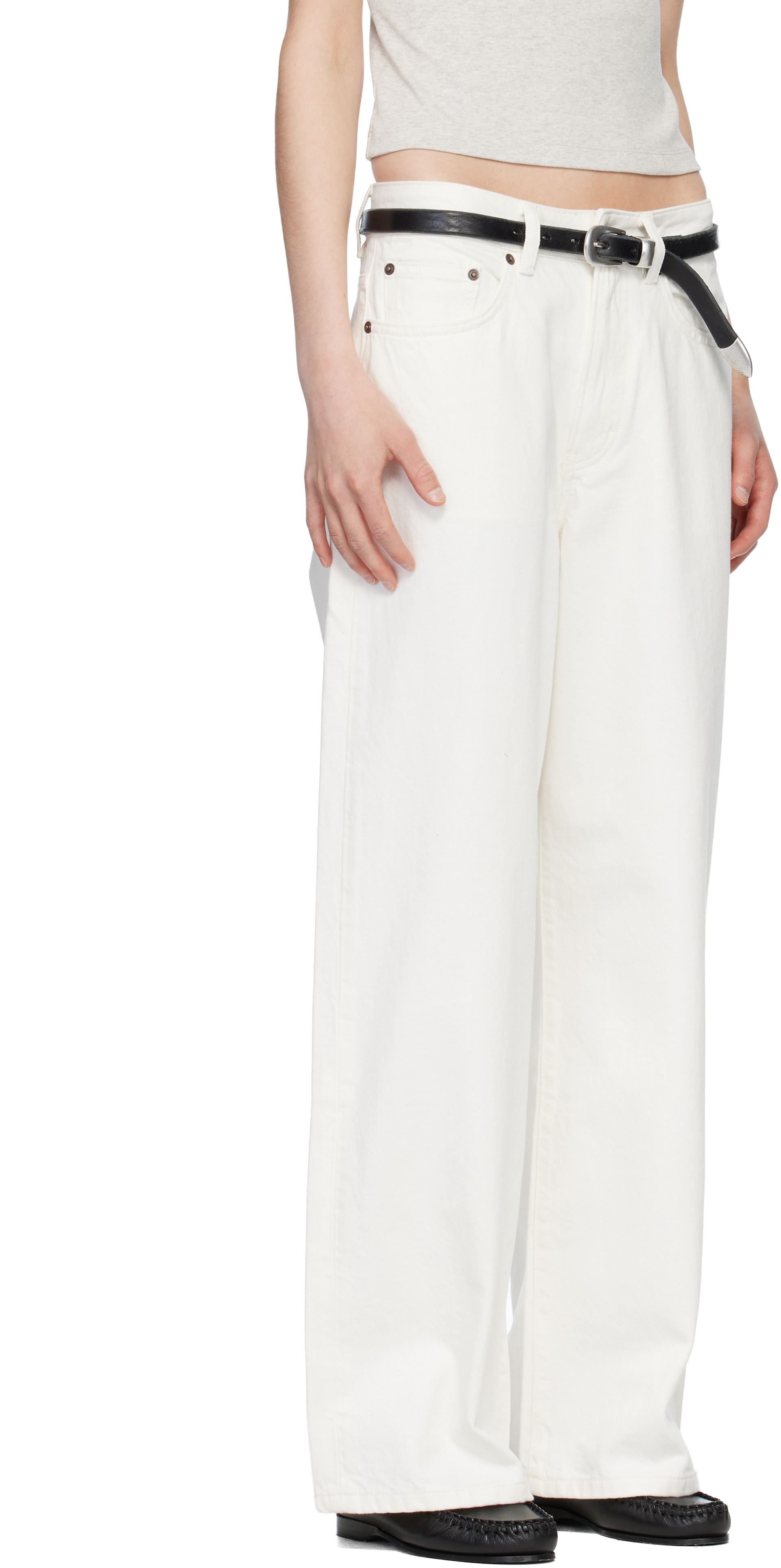 Jeanerica - Jean Belem blanc