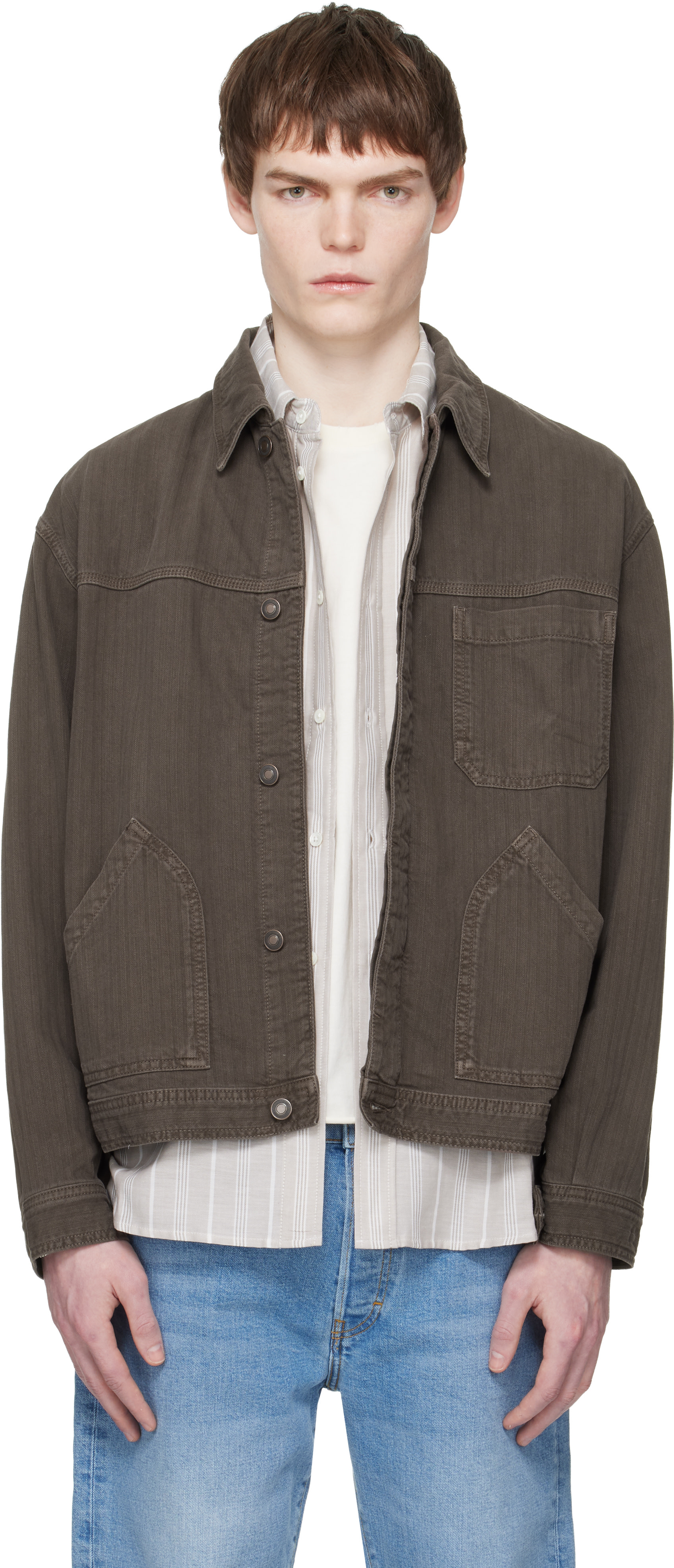 Jeanerica - Blouson Noa brun