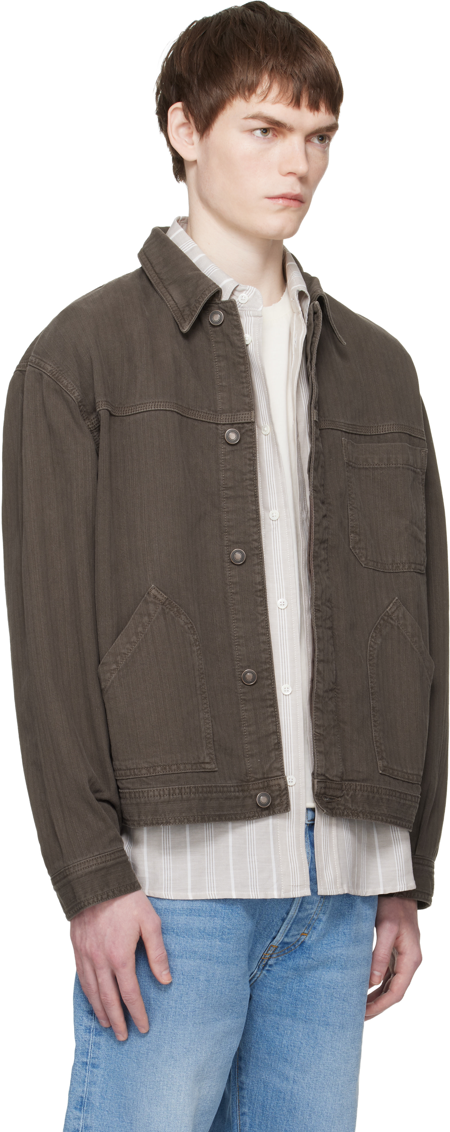Jeanerica - Blouson Noa brun