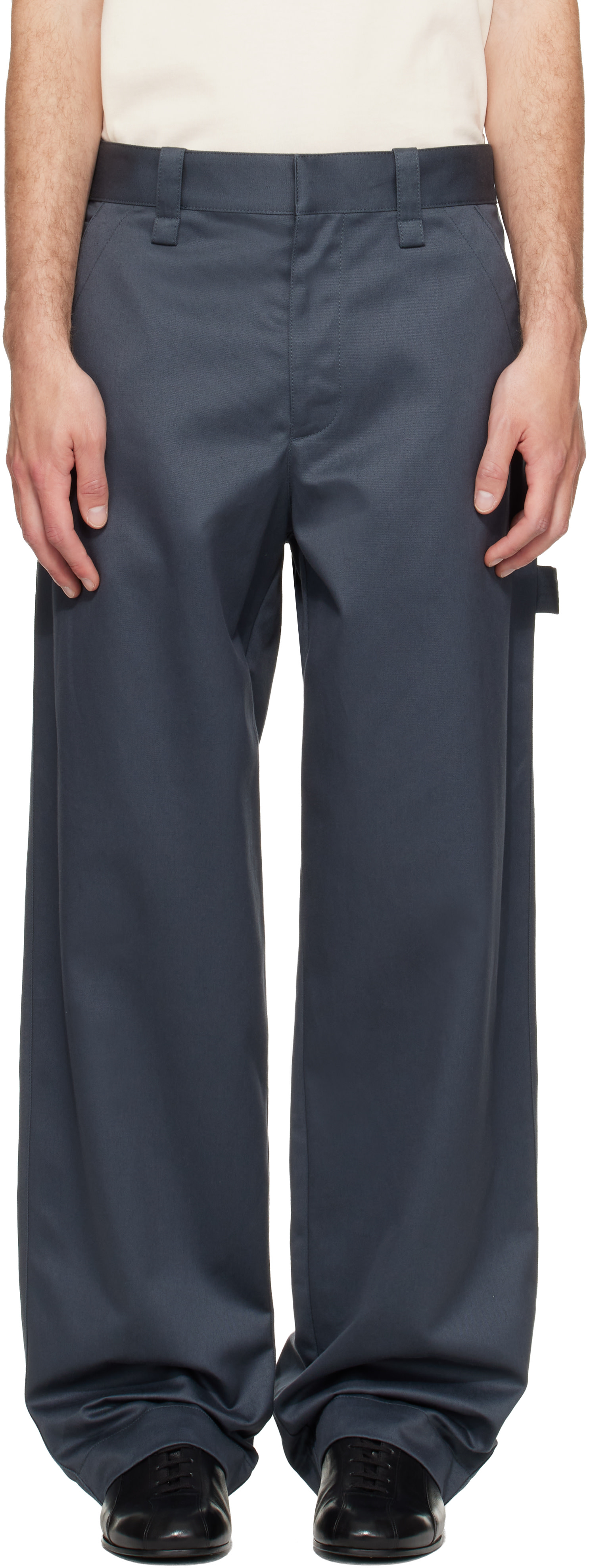 Helmut Lang - Pantalon chino gris