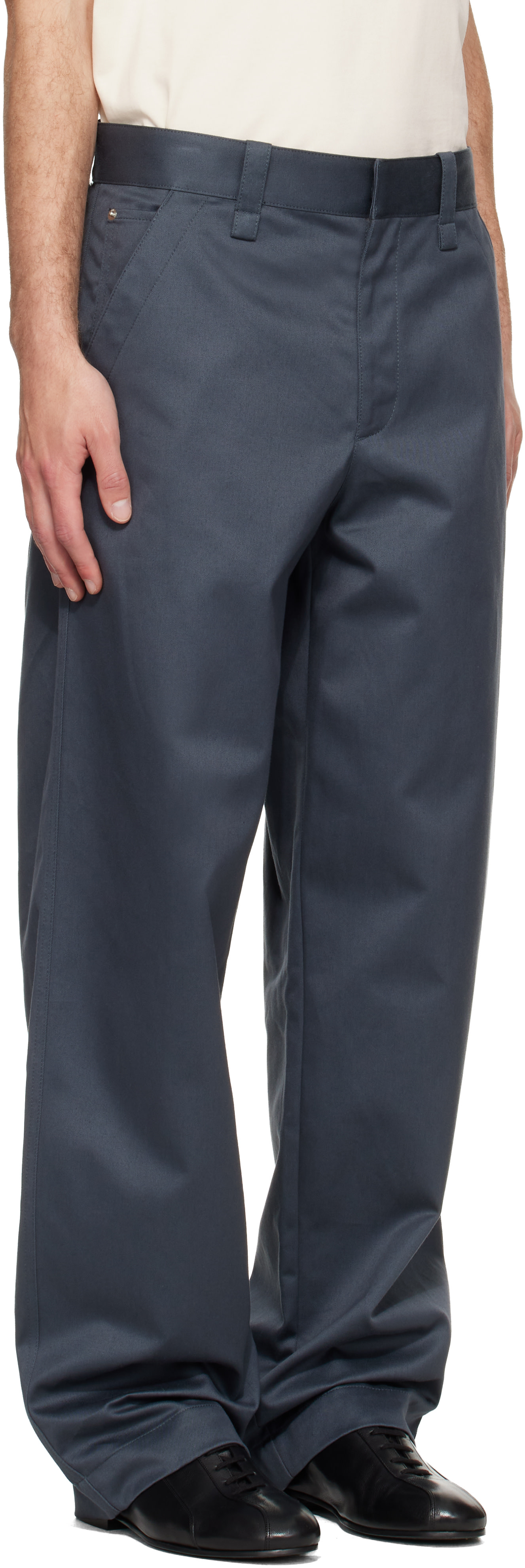 Helmut Lang - Pantalon chino gris