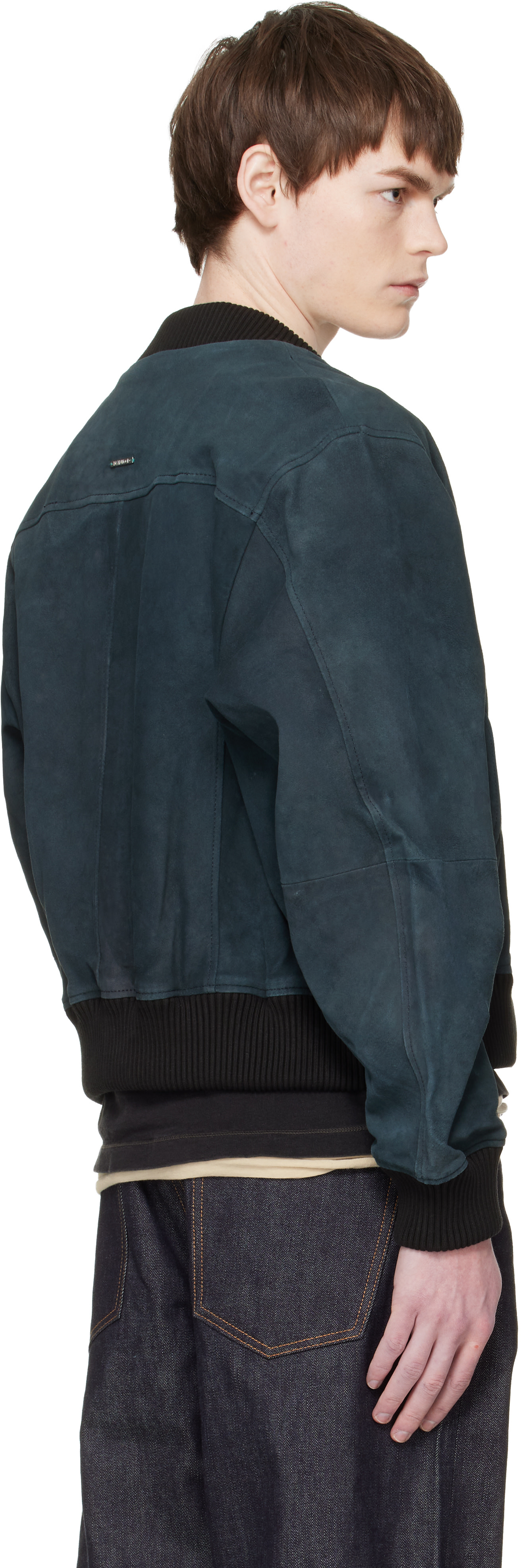 Deadwood - Black Bofinger Suede Bomber Jacket