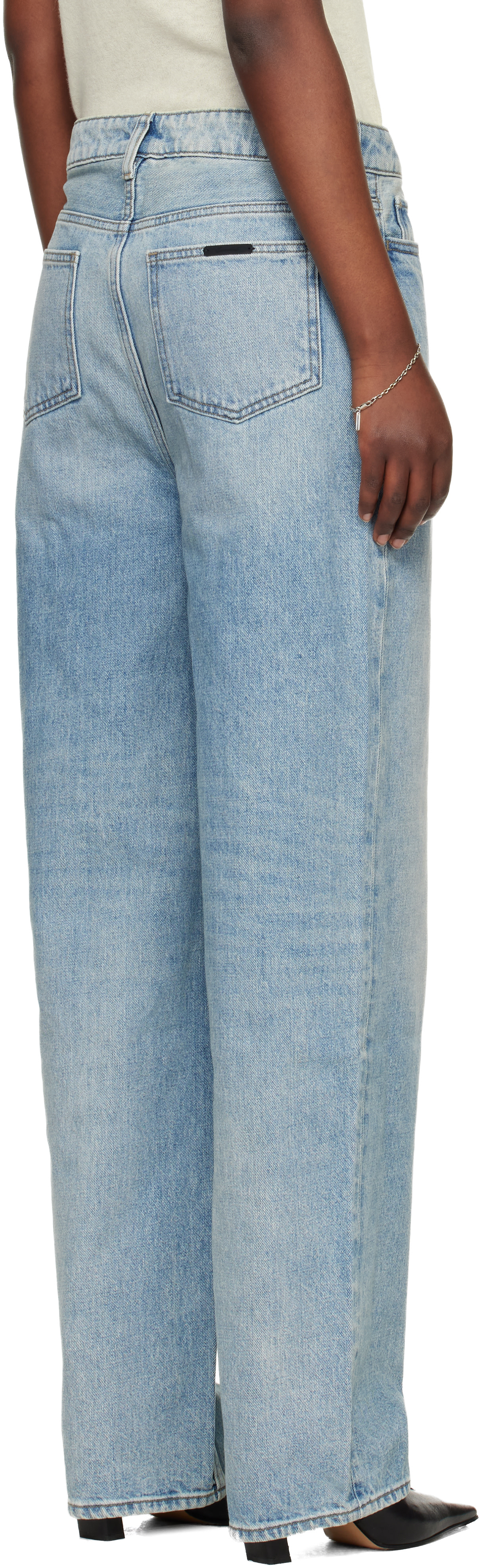Fear of God ESSENTIALS - Jean droit bleu en denim
