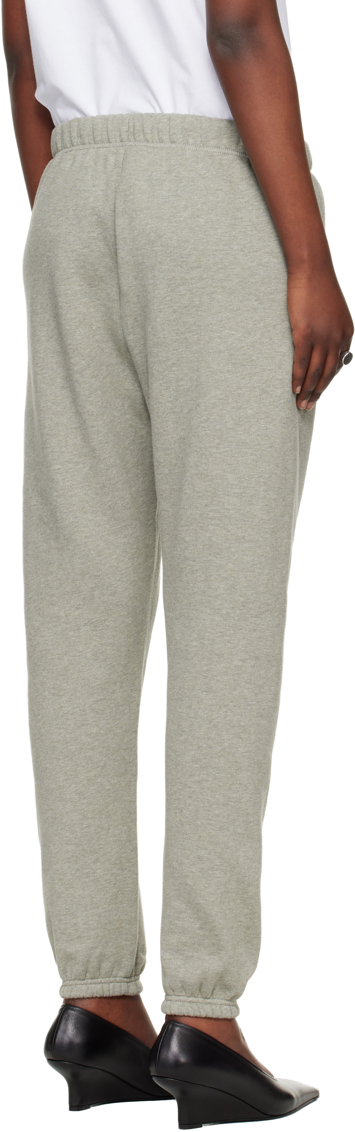 Fear of God ESSENTIALS: Gray Signature Vintage Sweatpants | SSENSE